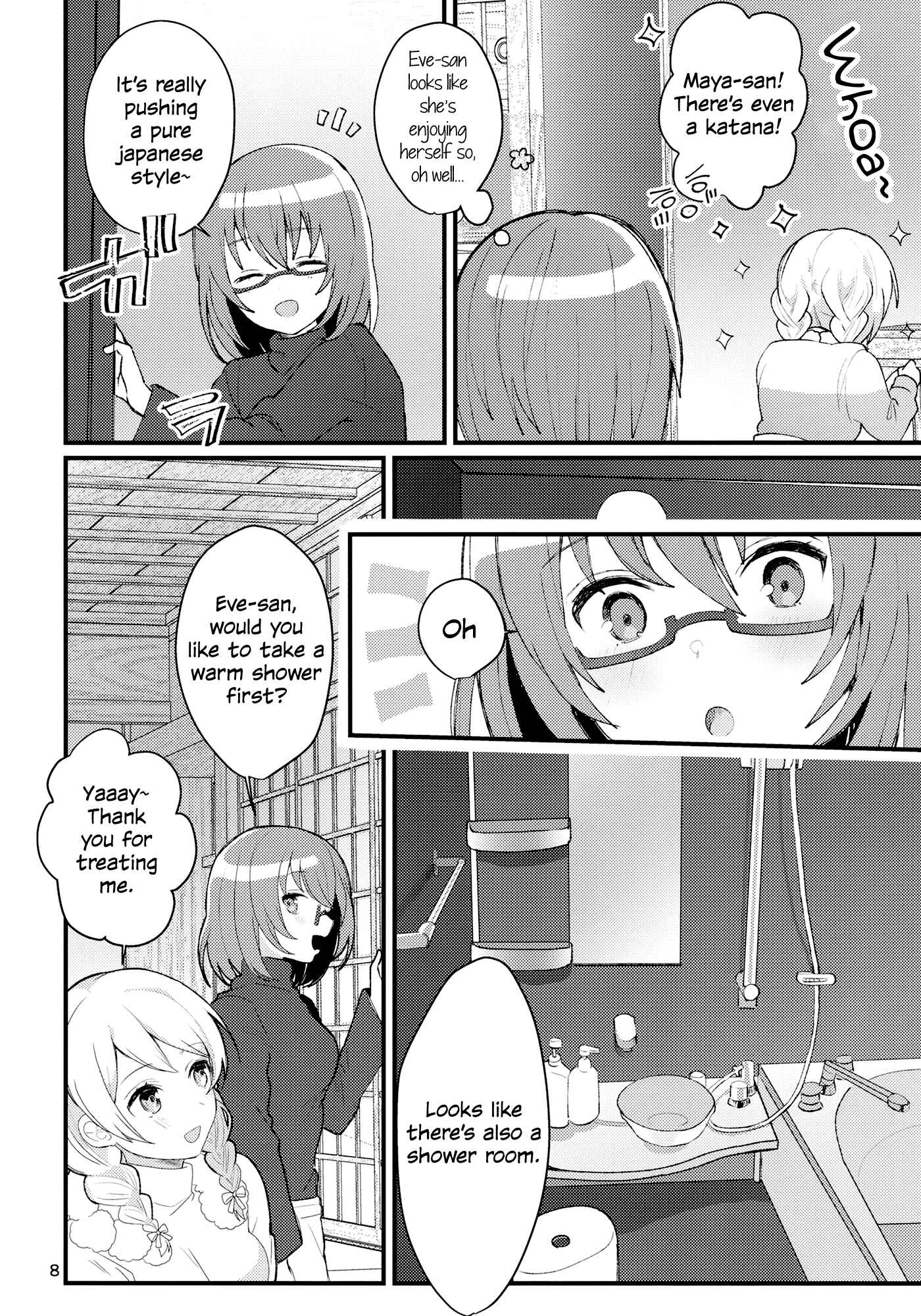 Page 9 Chapter Unknown_5f3c BanG Dream! - Doki Doki! Idol LoveHo Report (Doujinshi)