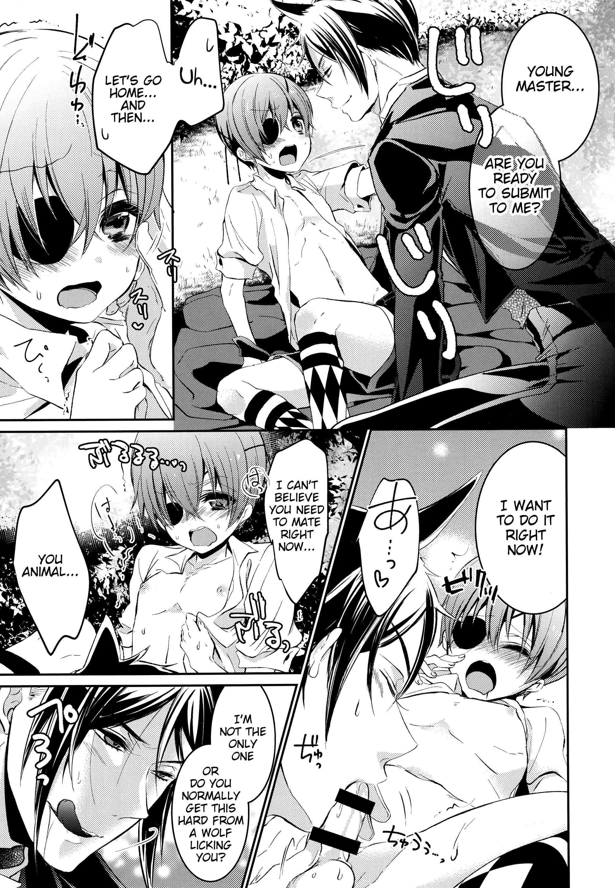 Page 7 Chapter Unknown_ec0a Black Butler - Bleib! (Doujinshi)