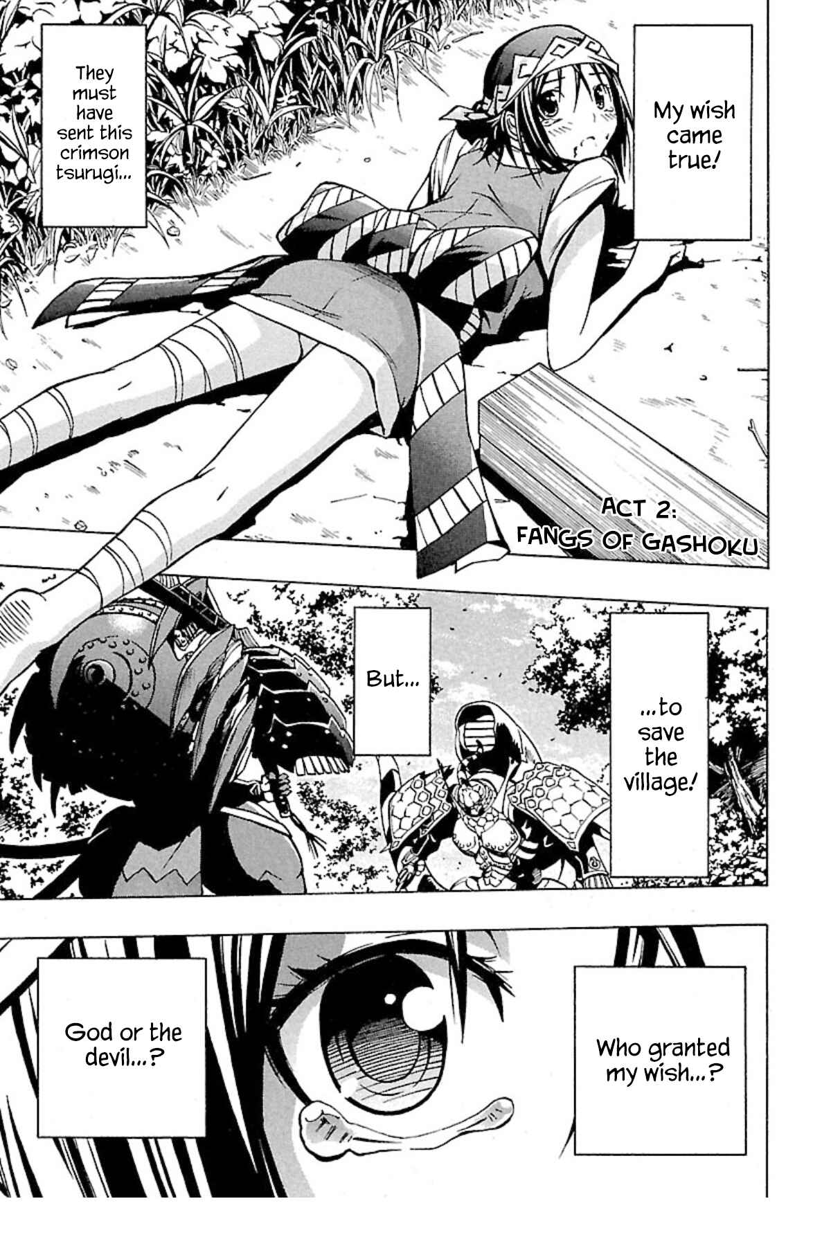 Page 1 Chapter 2 Full Metal Daemon: Muramasa - Massacre