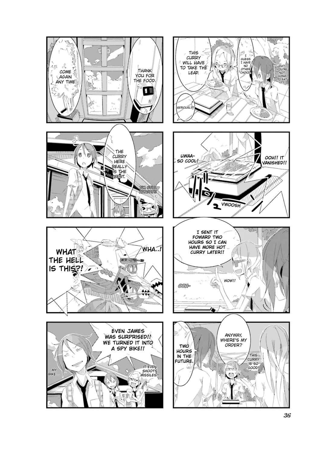 Page 8 Chapter 3 Getsuyoubi no Soratobu Orange.