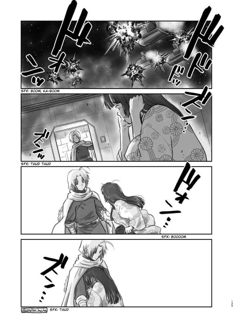 Page 124 Chapter Unknown_282c Gintama - Noboru Tsukiyo no Kaigou, Futari de. (Doujinshi)