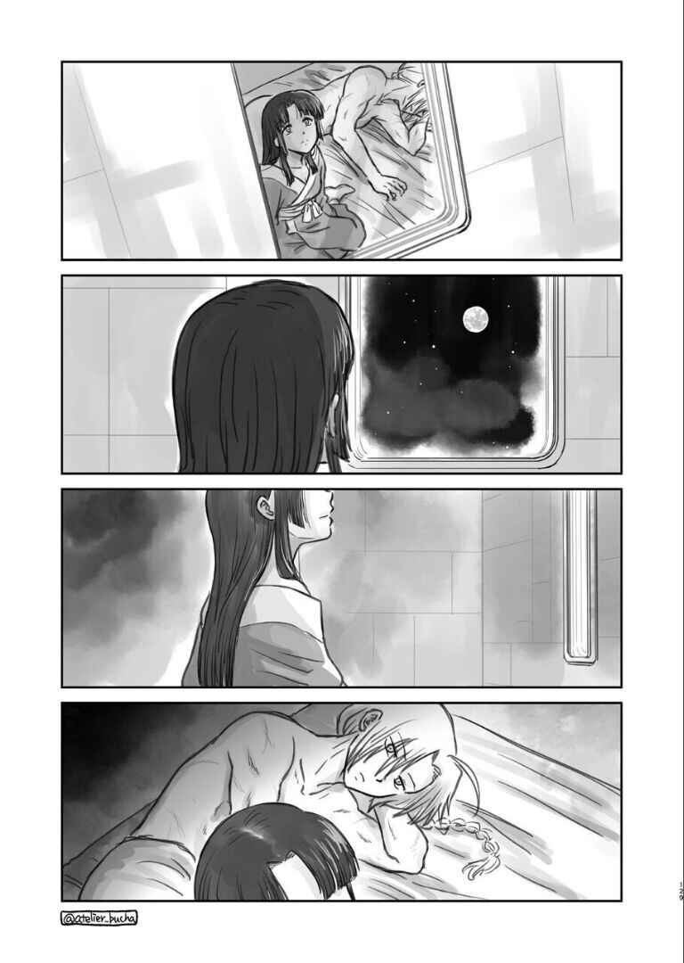 Page 128 Chapter Unknown_282c Gintama - Noboru Tsukiyo no Kaigou, Futari de. (Doujinshi)