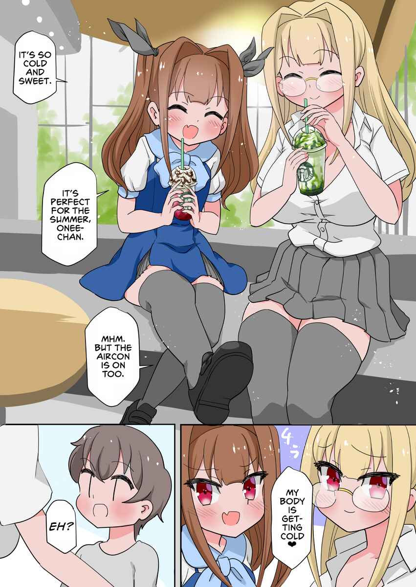 Page 1 Chapter 11 Tsurego Shimai ni Iroiro Hasamarete Nemurenai