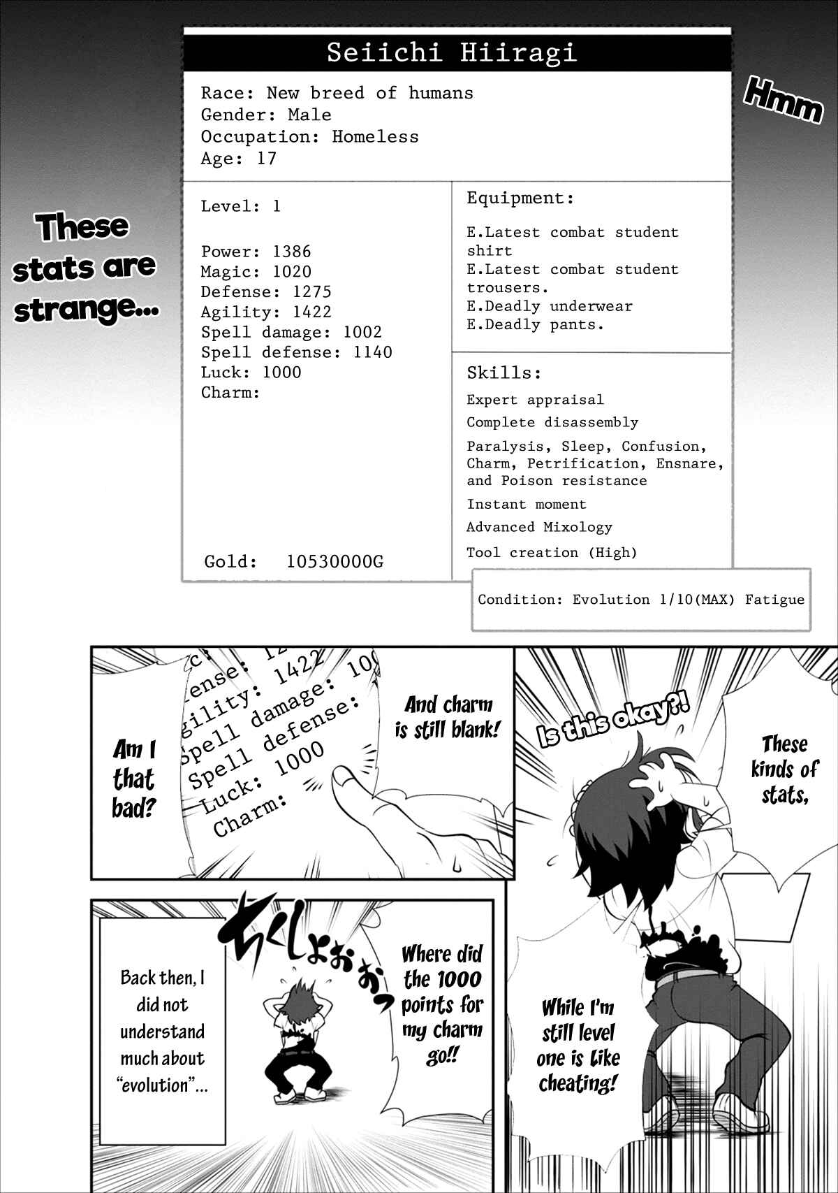 Page 17 Chapter 2 Shinka no Mi ~Shiranai Uchi ni Kachigumi Jinsei~