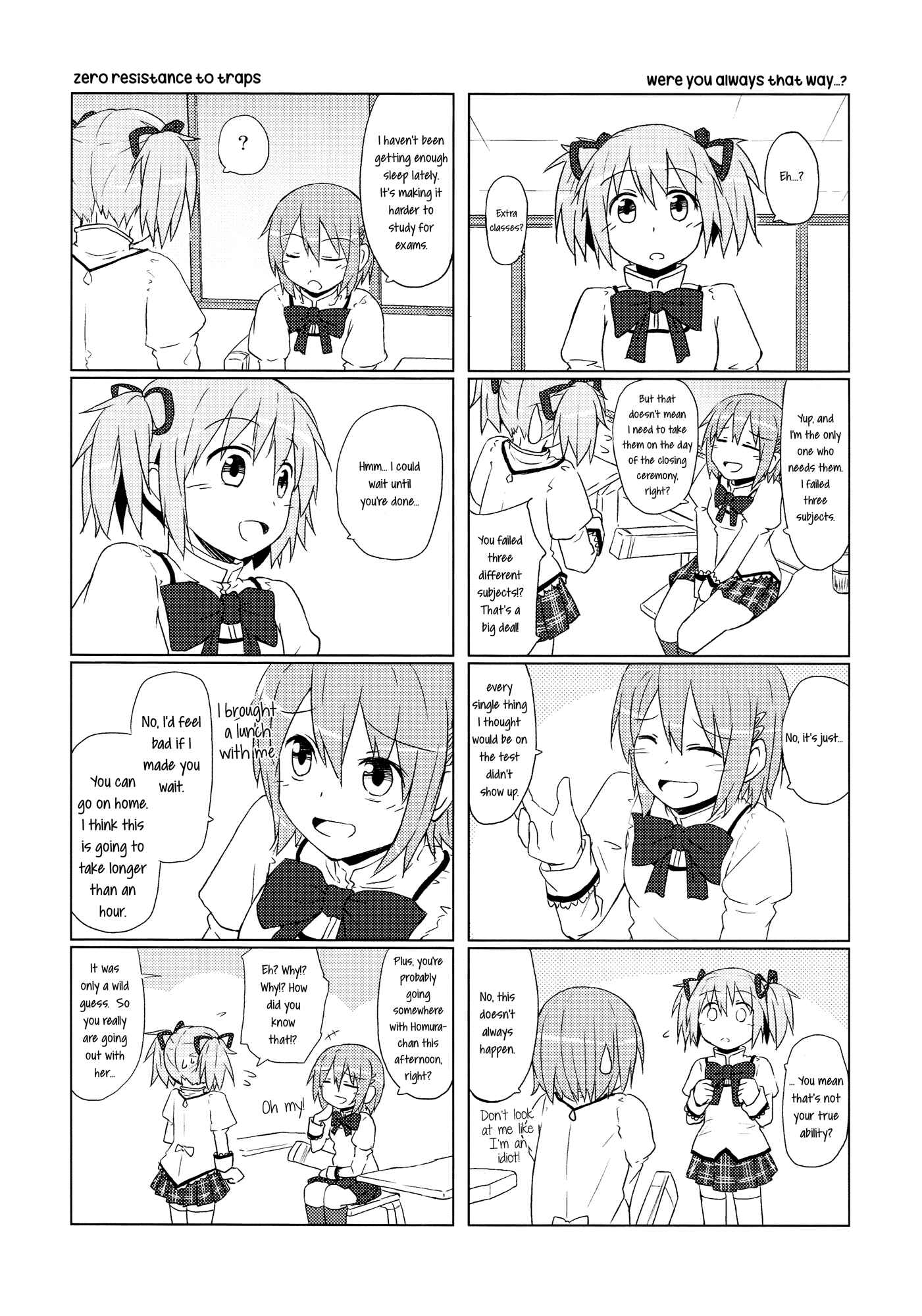 Page 4 Chapter Unknown_fc09 Mahou Shoujo Madoka Magica - Shiawase Handmade (Doujinshi)