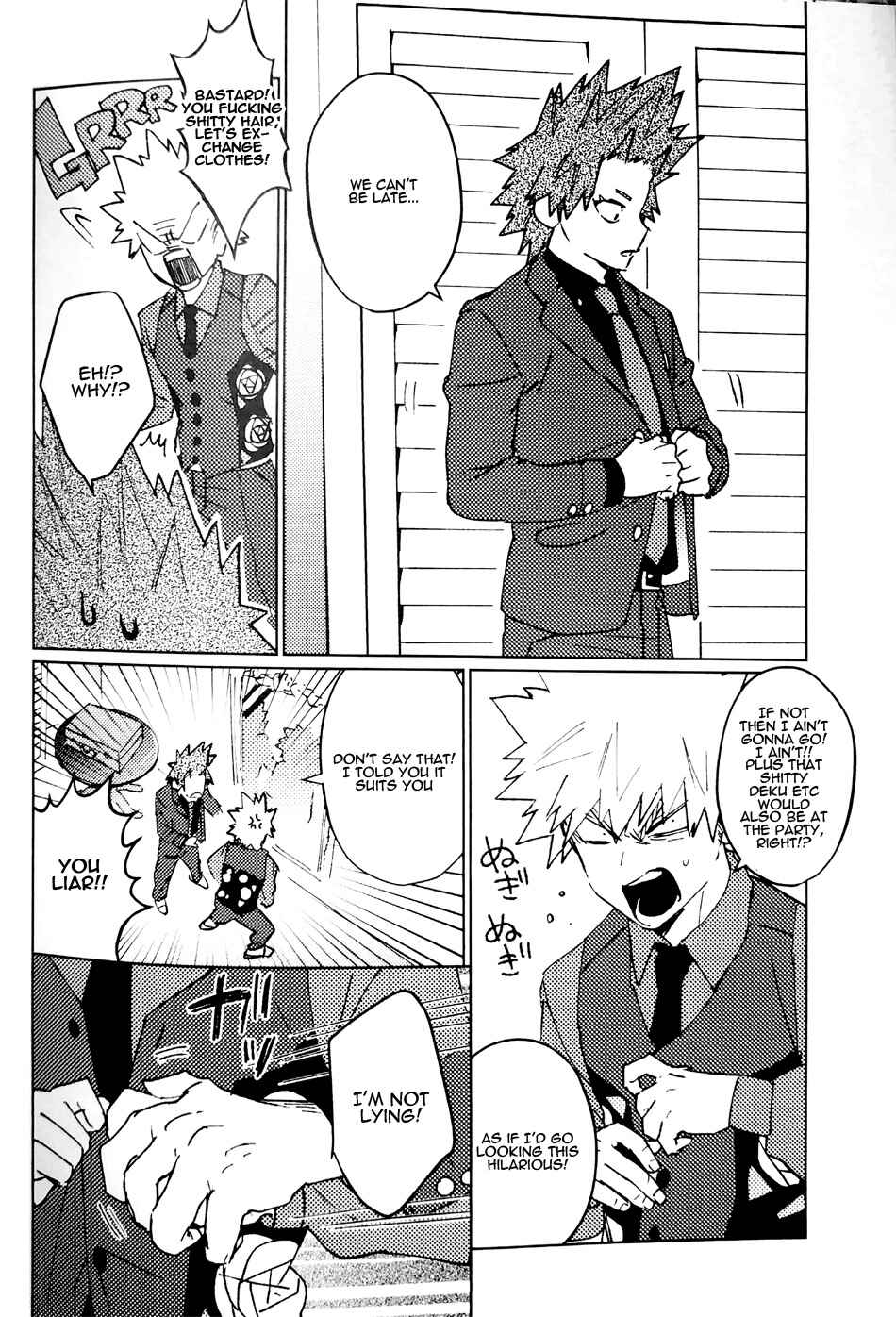 Page 5 Chapter Unknown_9fac Boku no Hero Academia - Futarikiri no Dance Party (Doujinshi)