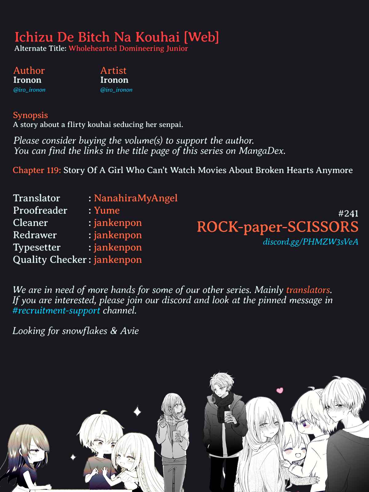 Page 6 Chapter 123 Ichizu de Bitch na Kouhai