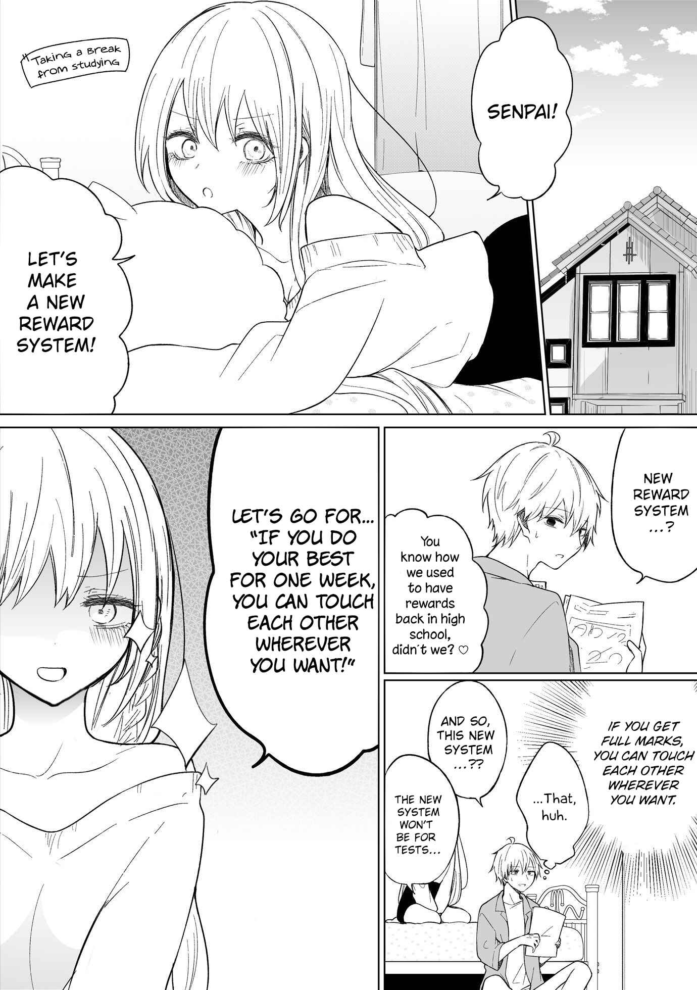 Page 1 Chapter 86 Ichizu de Bitch na Kouhai