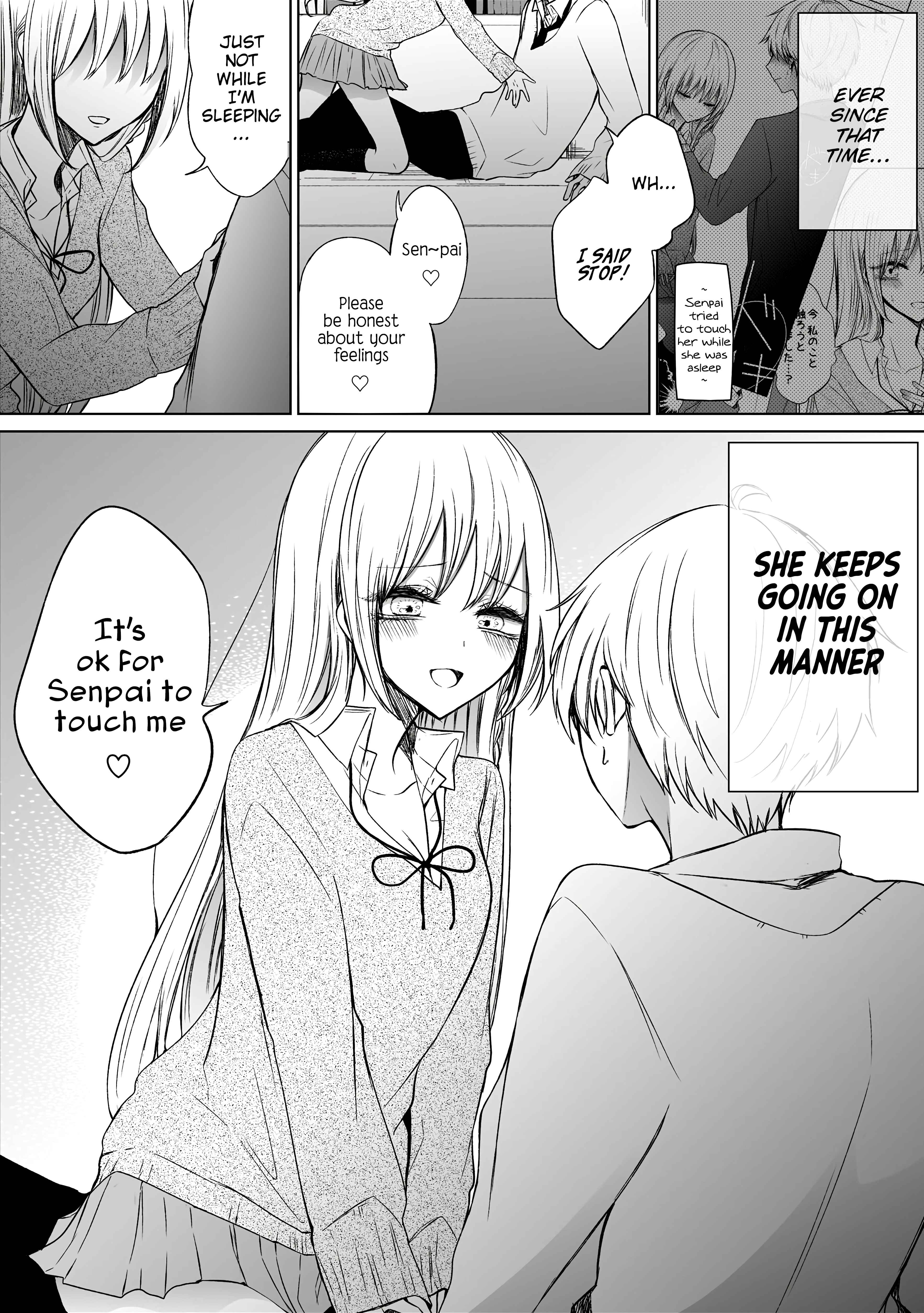 Page 1 Chapter 58 Ichizu de Bitch na Kouhai