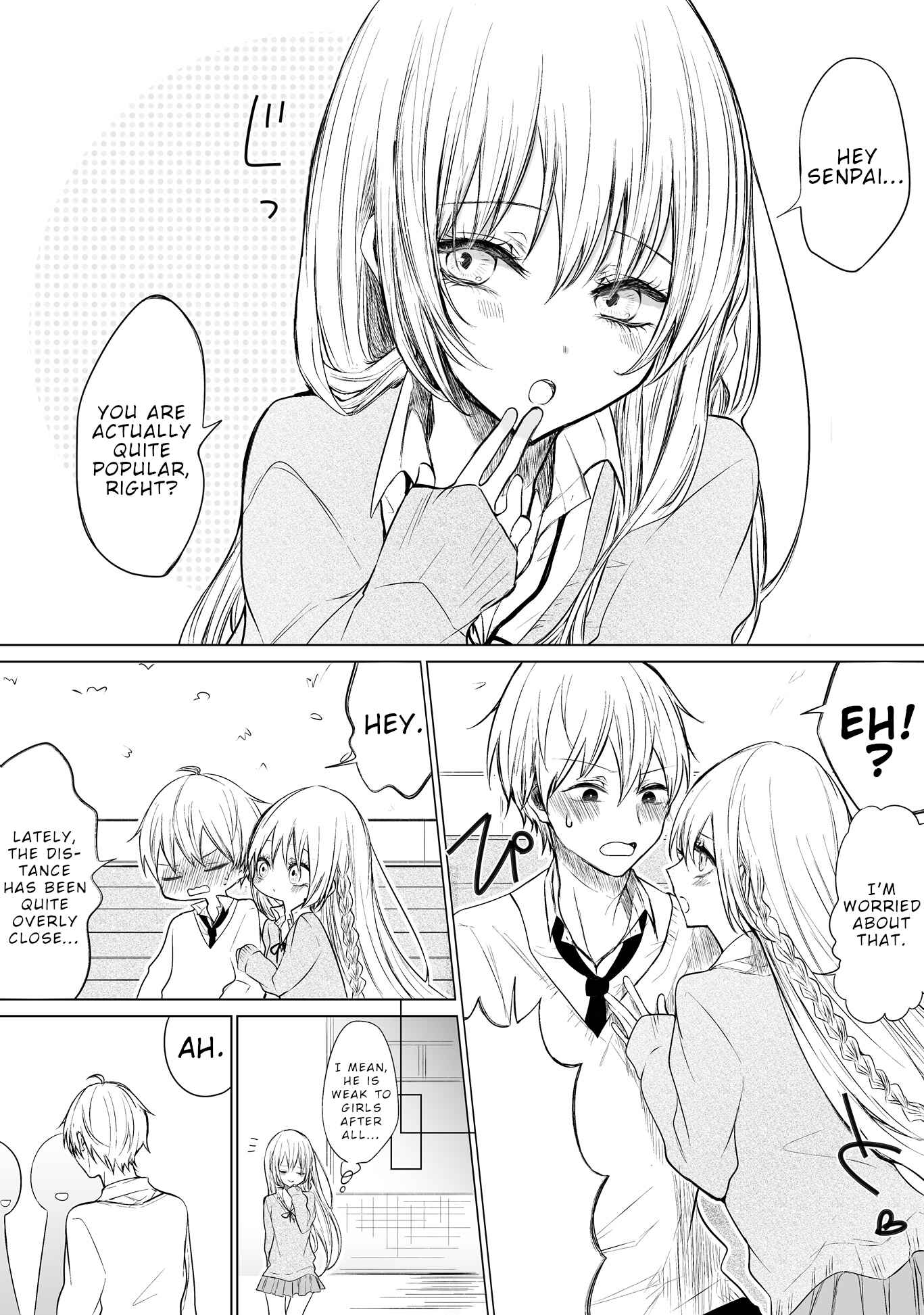 Page 1 Chapter 25 Ichizu de Bitch na Kouhai