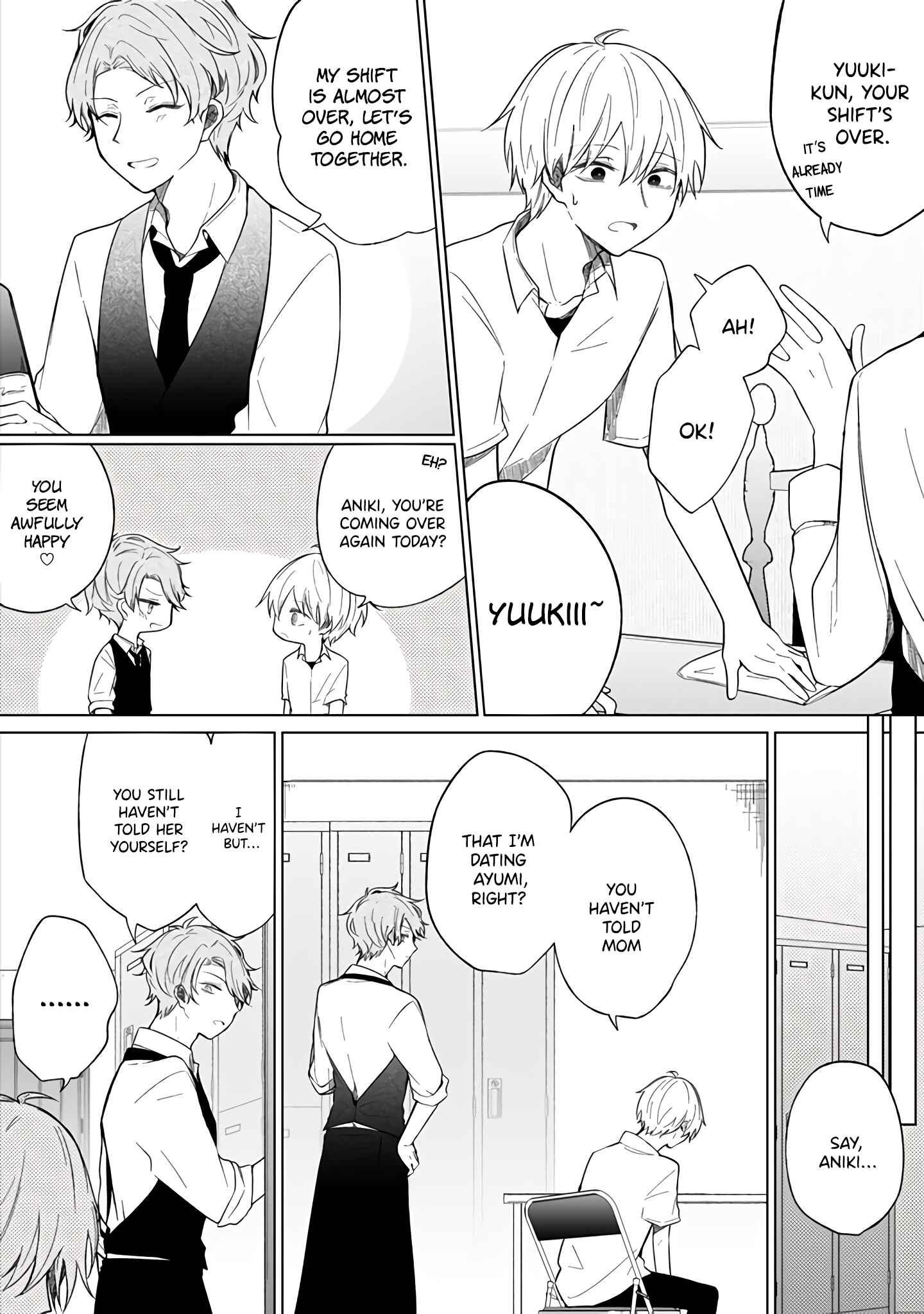 Page 1 Chapter 95 Ichizu de Bitch na Kouhai