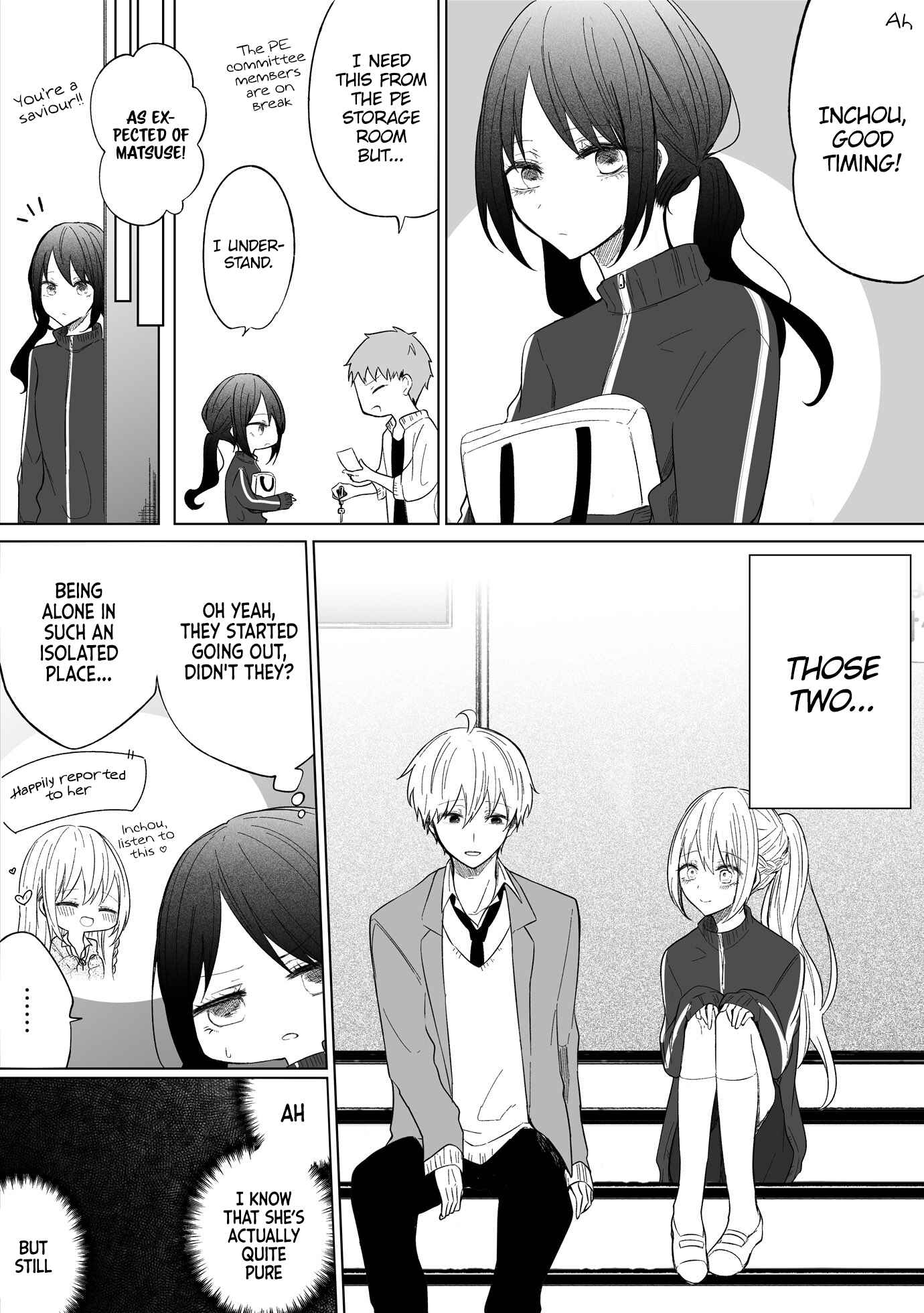 Page 1 Chapter 78 Ichizu de Bitch na Kouhai