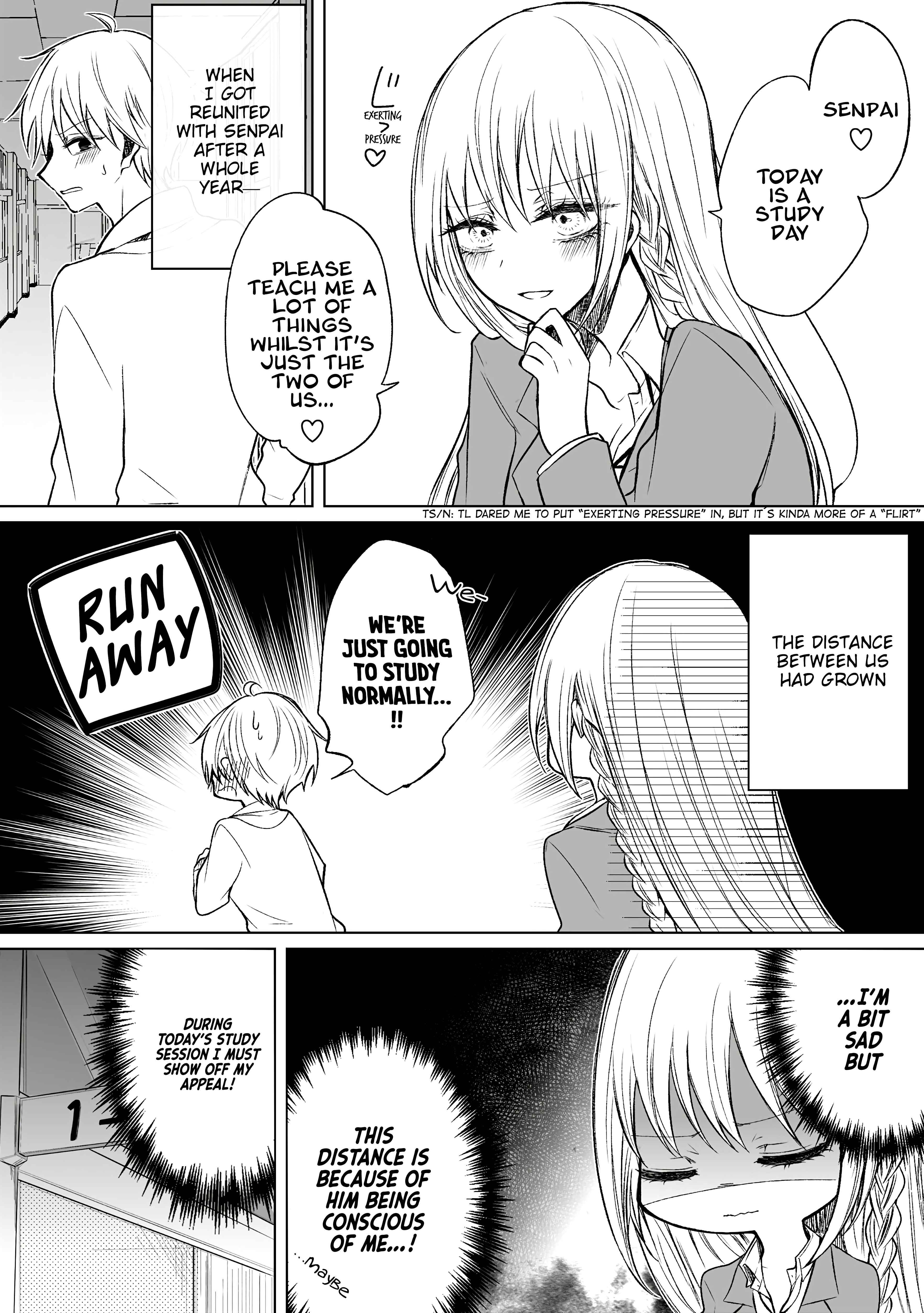 Page 1 Chapter 57.4 Ichizu de Bitch na Kouhai