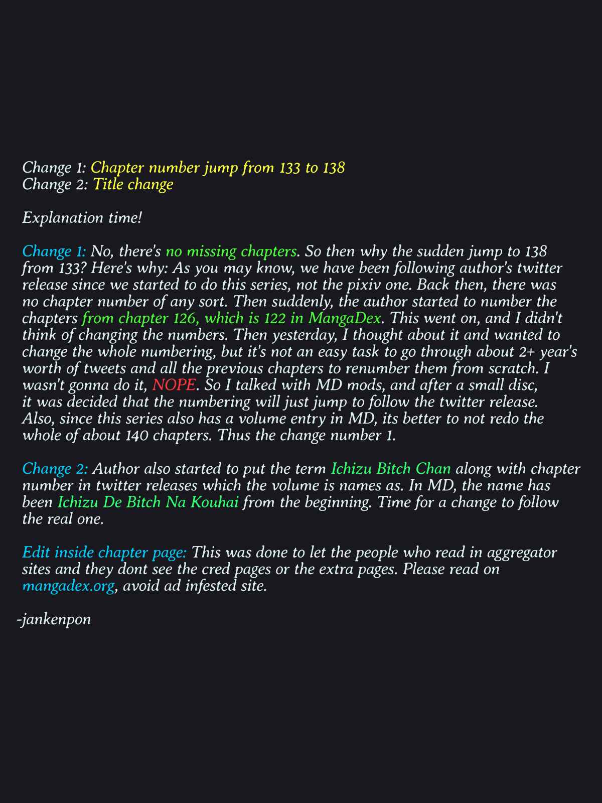 Page 5 Chapter 138 Ichizu de Bitch na Kouhai