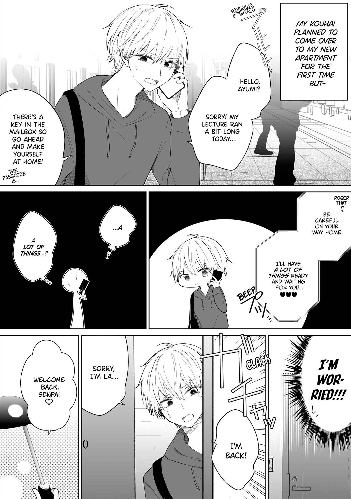 Page 1 Chapter 114 Ichizu de Bitch na Kouhai