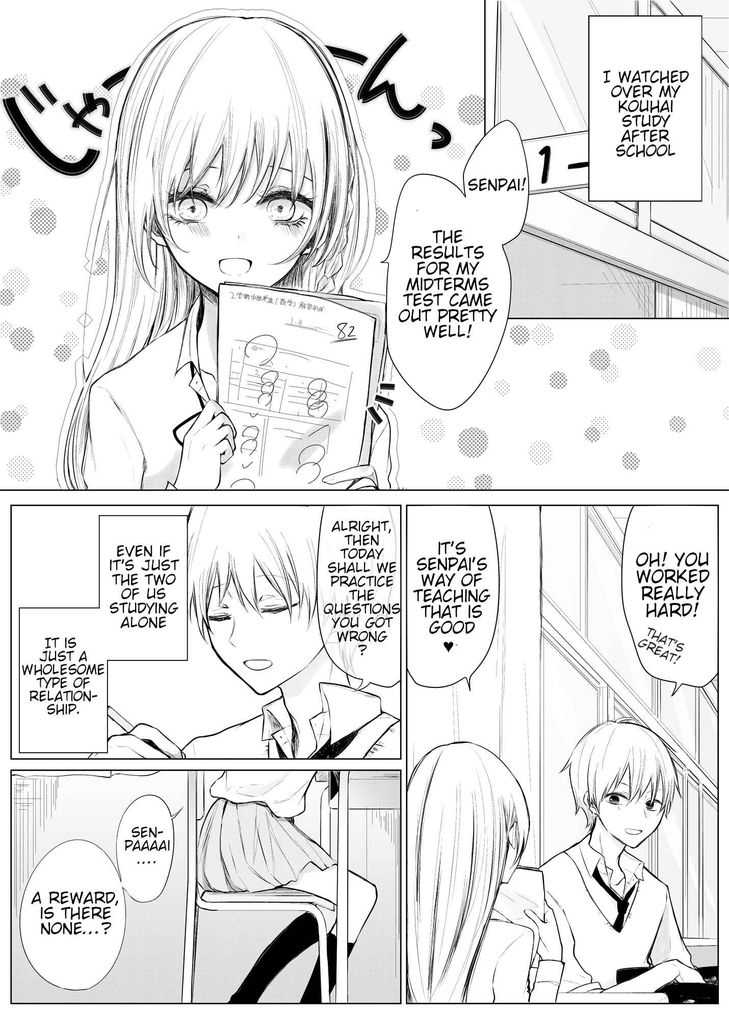 Page 1 Chapter 8 Ichizu de Bitch na Kouhai