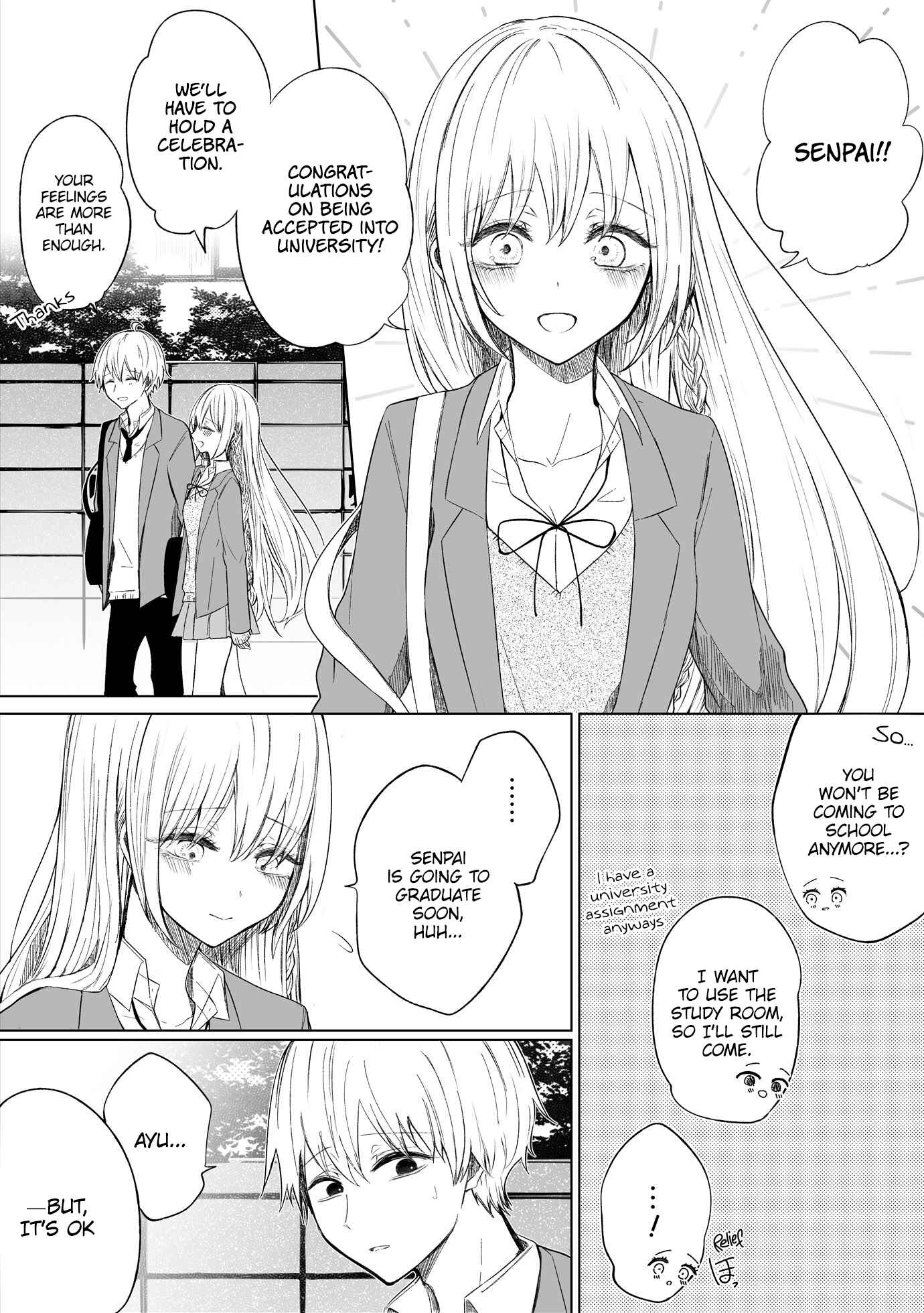 Page 1 Chapter 79 Ichizu de Bitch na Kouhai