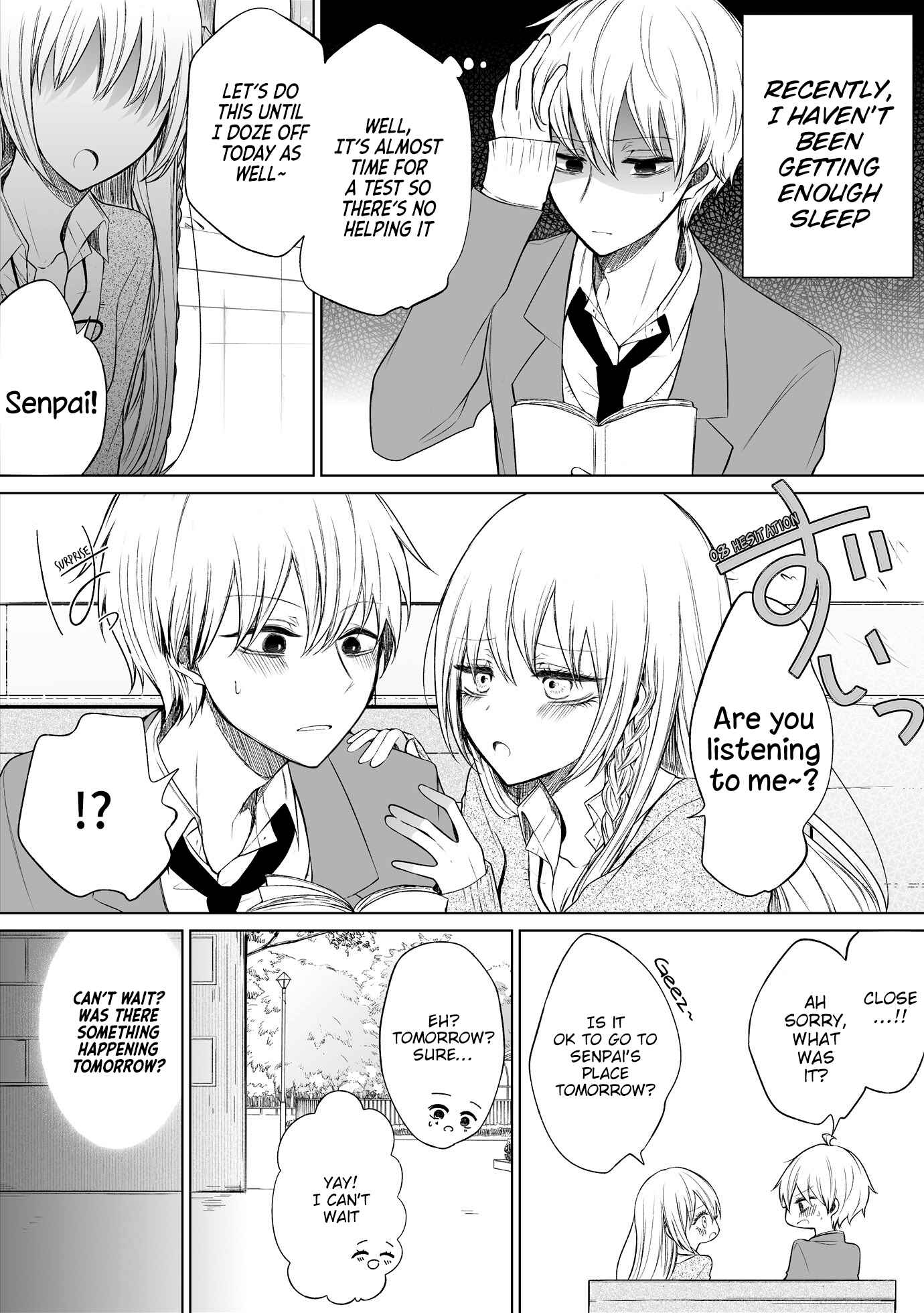 Page 1 Chapter 59 Ichizu de Bitch na Kouhai