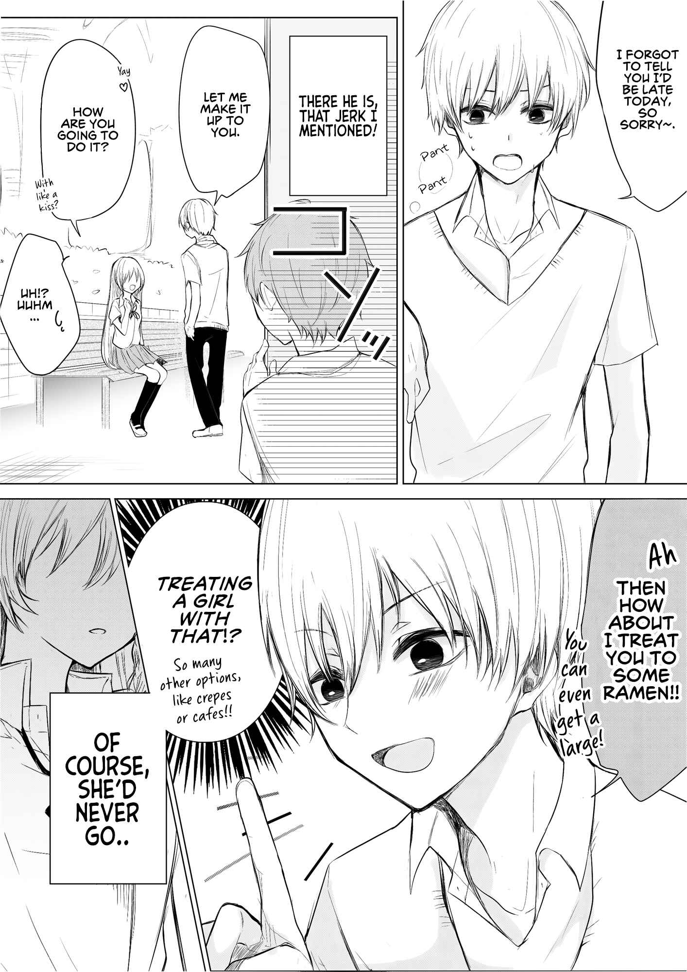 Page 4 Chapter 4 Ichizu de Bitch na Kouhai