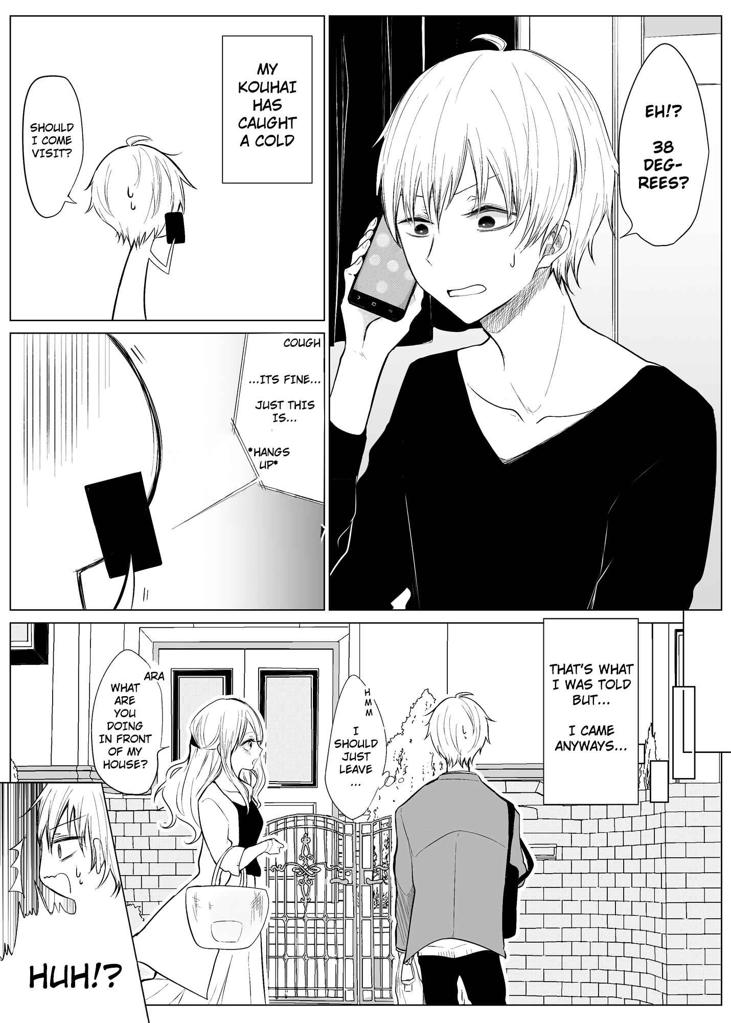 Page 1 Chapter 13 Ichizu de Bitch na Kouhai