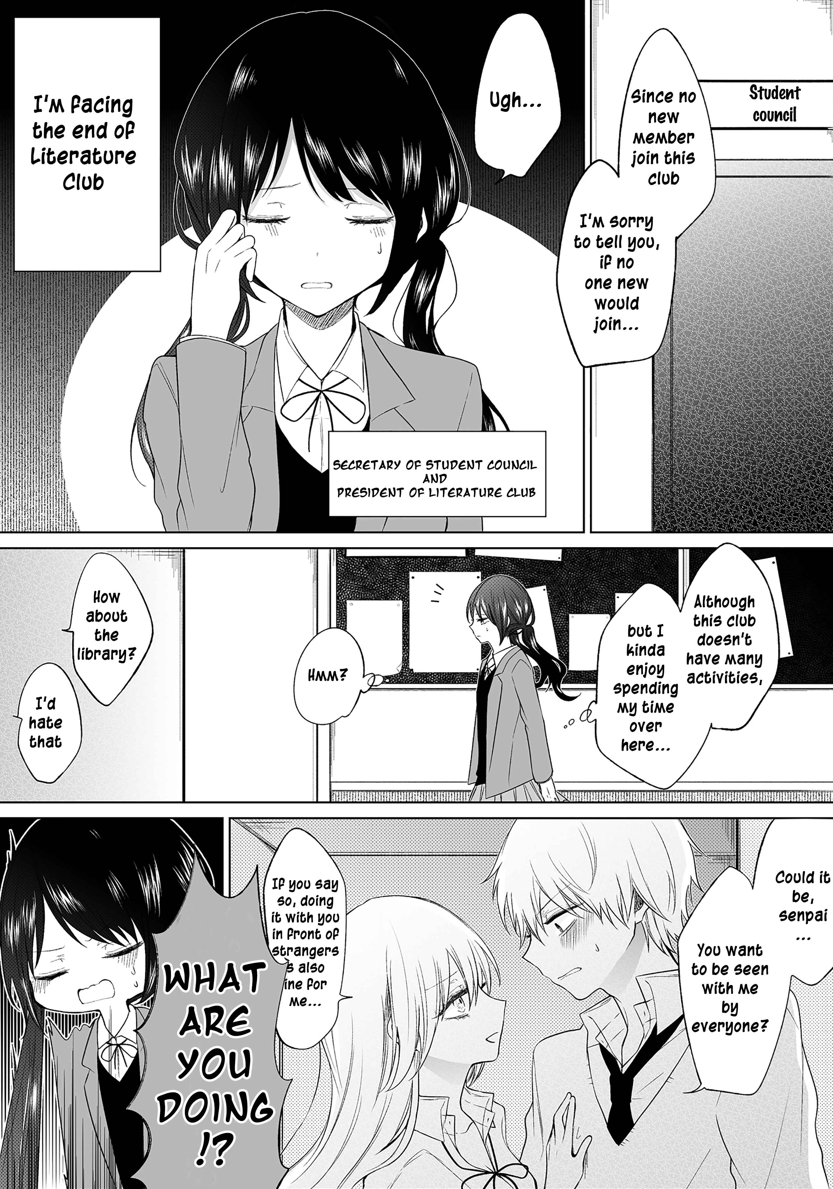 Page 1 Chapter 39 Ichizu de Bitch na Kouhai