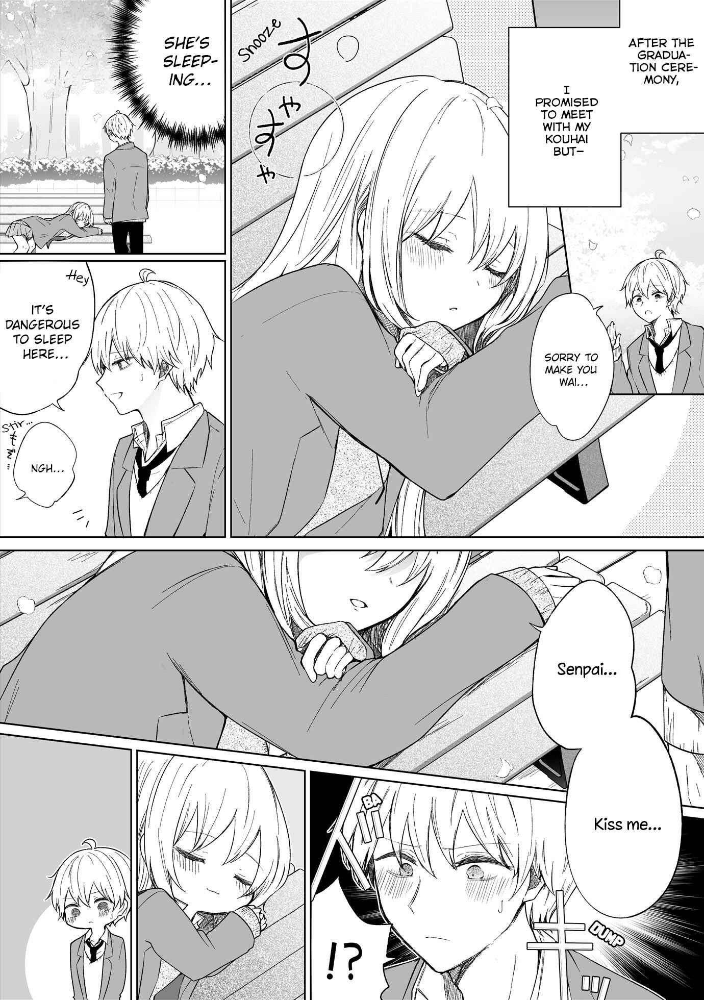 Page 1 Chapter 83 Ichizu de Bitch na Kouhai