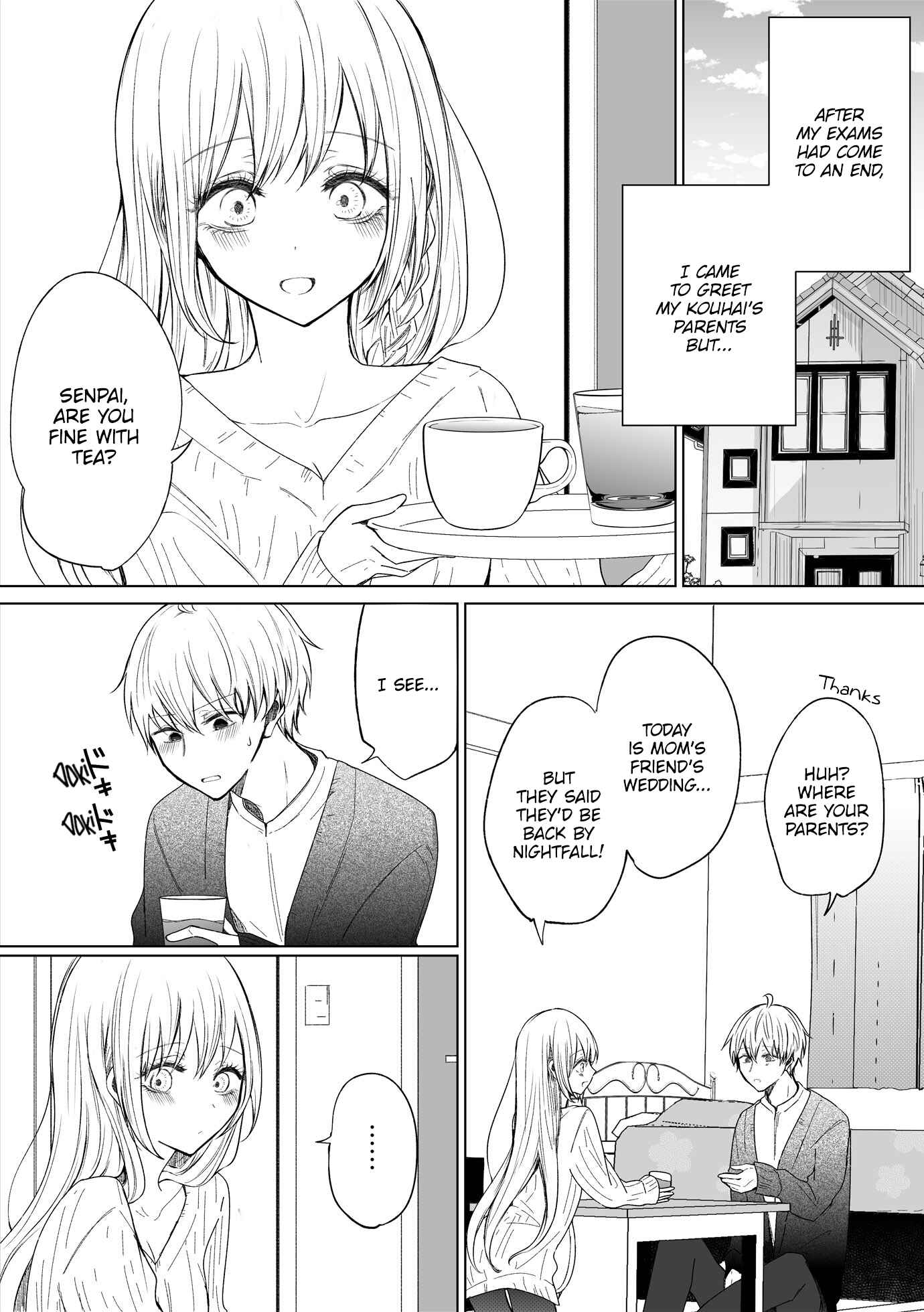 Page 1 Chapter 73 Ichizu de Bitch na Kouhai