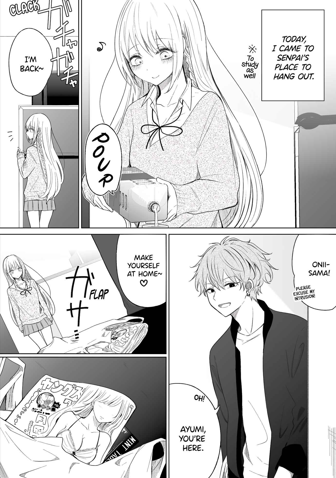 Page 1 Chapter 115 Ichizu de Bitch na Kouhai