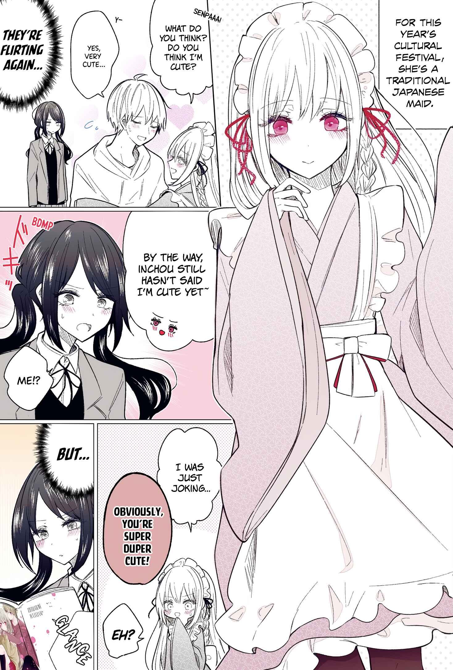 Page 1 Chapter 115.5 Ichizu de Bitch na Kouhai