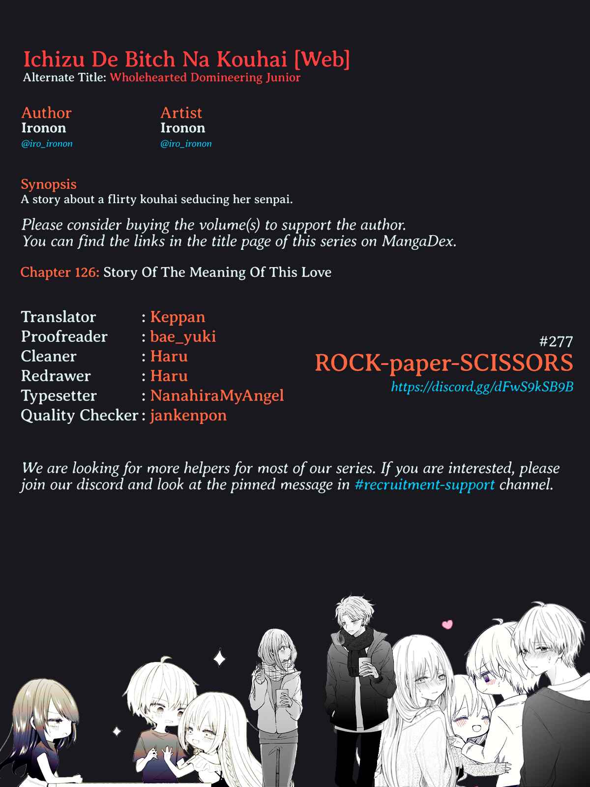 Page 7 Chapter 130 Ichizu de Bitch na Kouhai