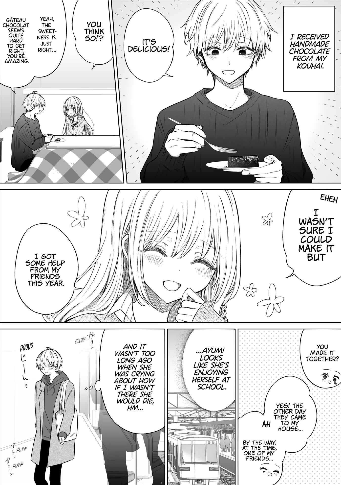 Page 1 Chapter 128 Ichizu de Bitch na Kouhai