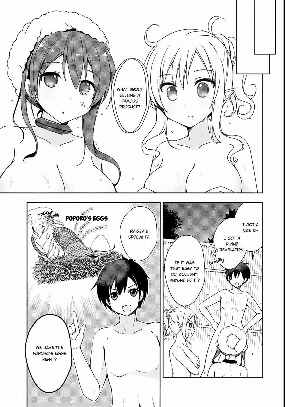 Page 10 Chapter 3 Isekai Onsen ni Tensei shita Ore no Kounou ga Tondemosugiru