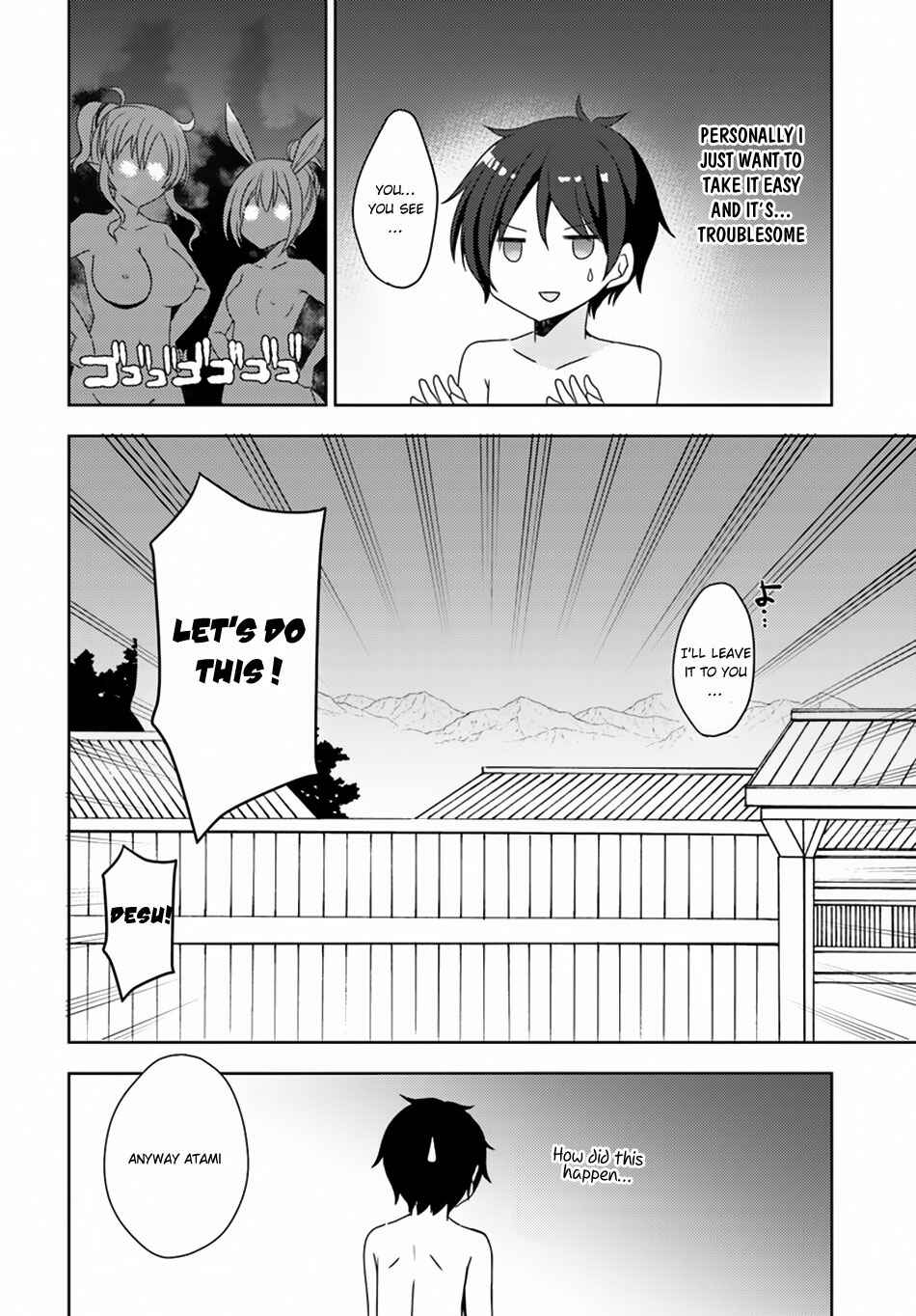 Page 36 Chapter 10 Isekai Onsen ni Tensei shita Ore no Kounou ga Tondemosugiru