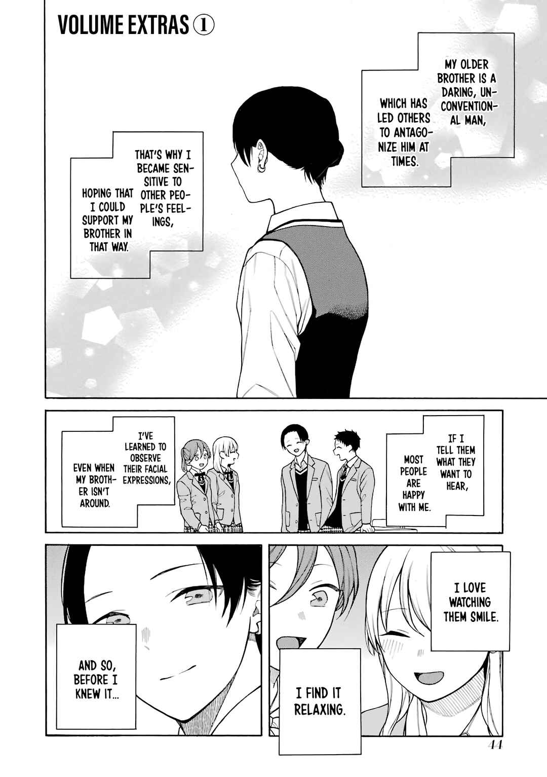 Page 1 Chapter 33.5 Naka no Warui Iinazuke no Hanashi