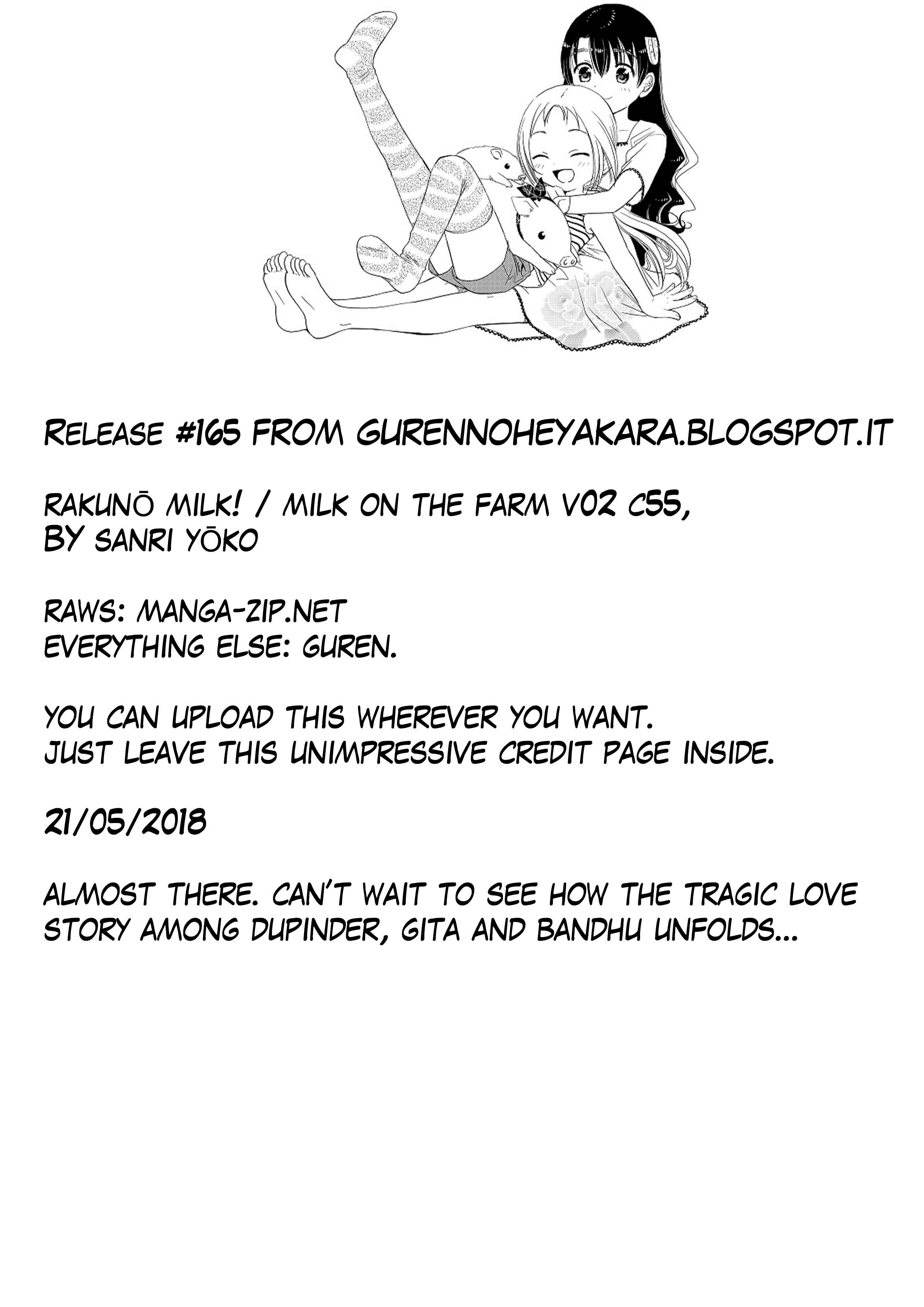 Page 7 Chapter 55 Rakunou Milk!