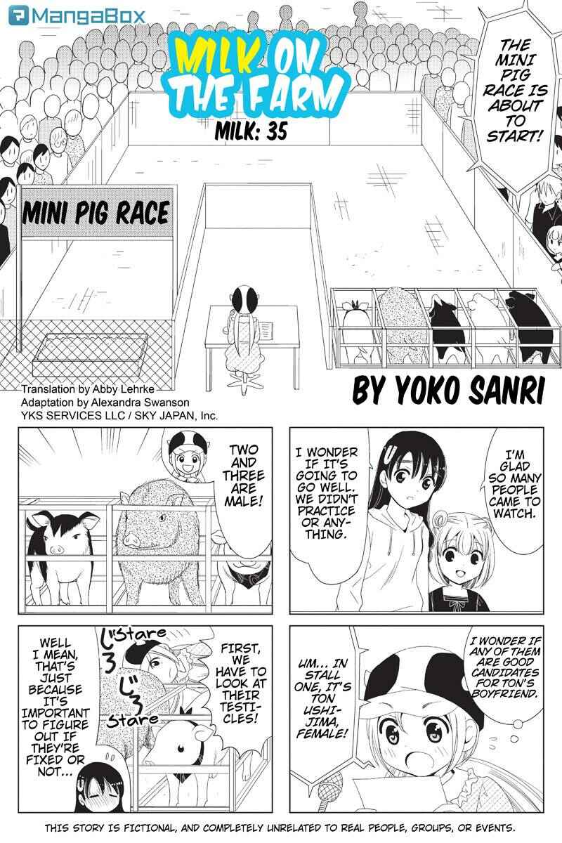 Page 1 Chapter 35 Rakunou Milk!