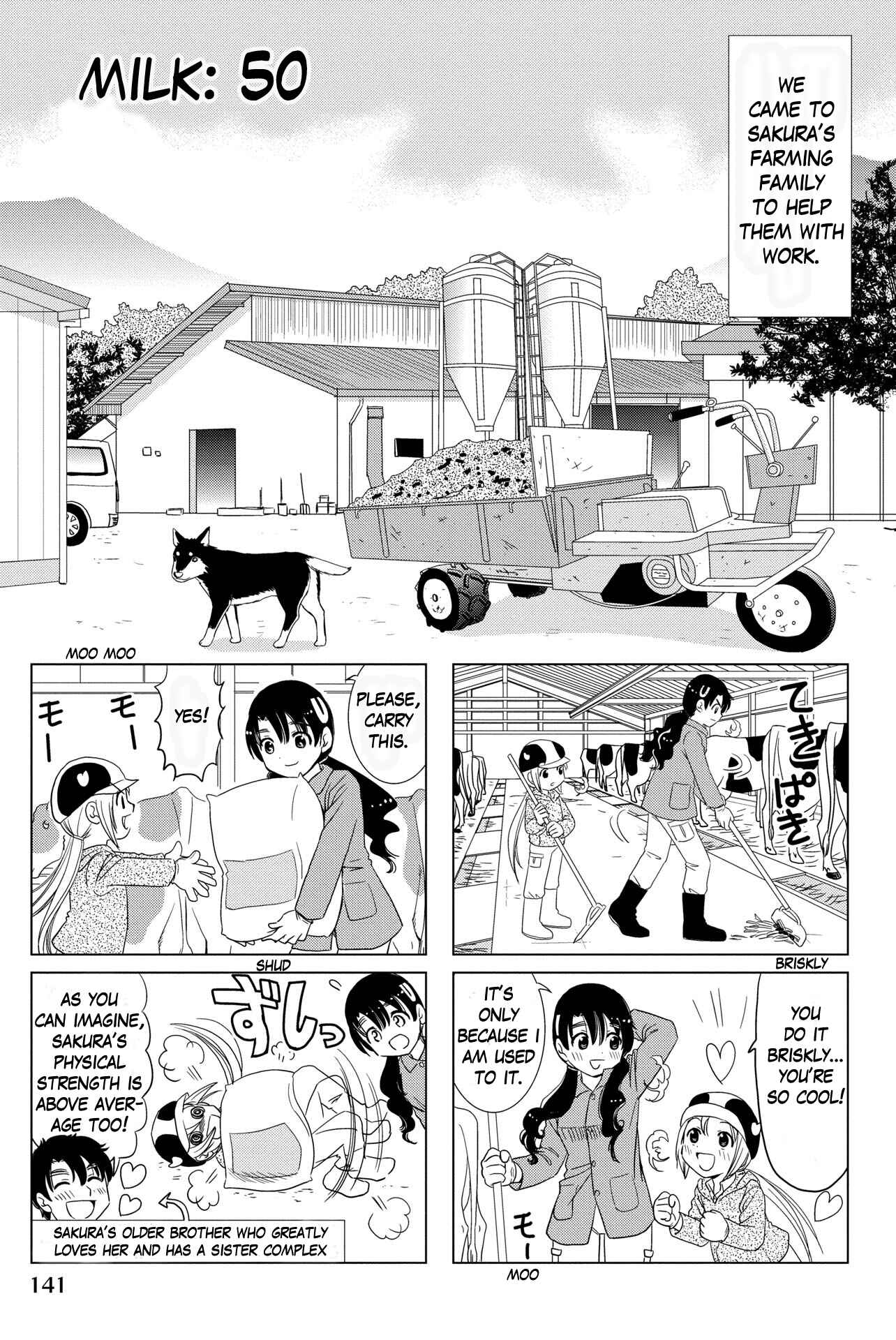 Page 1 Chapter 50 Rakunou Milk!