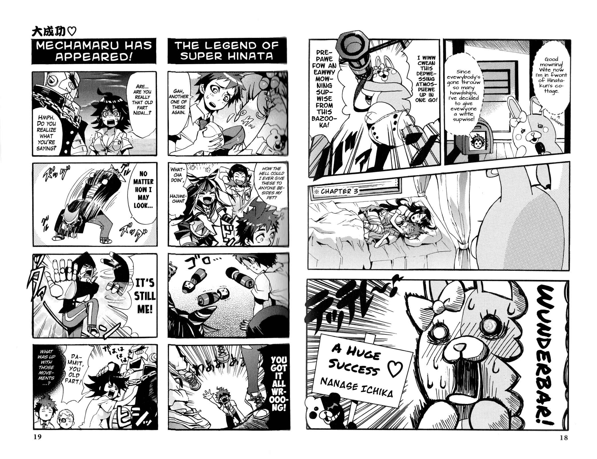 Page 1 Chapter 3 Super Danganronpa 2: Goodbye Despair Academy 4-koma Kings