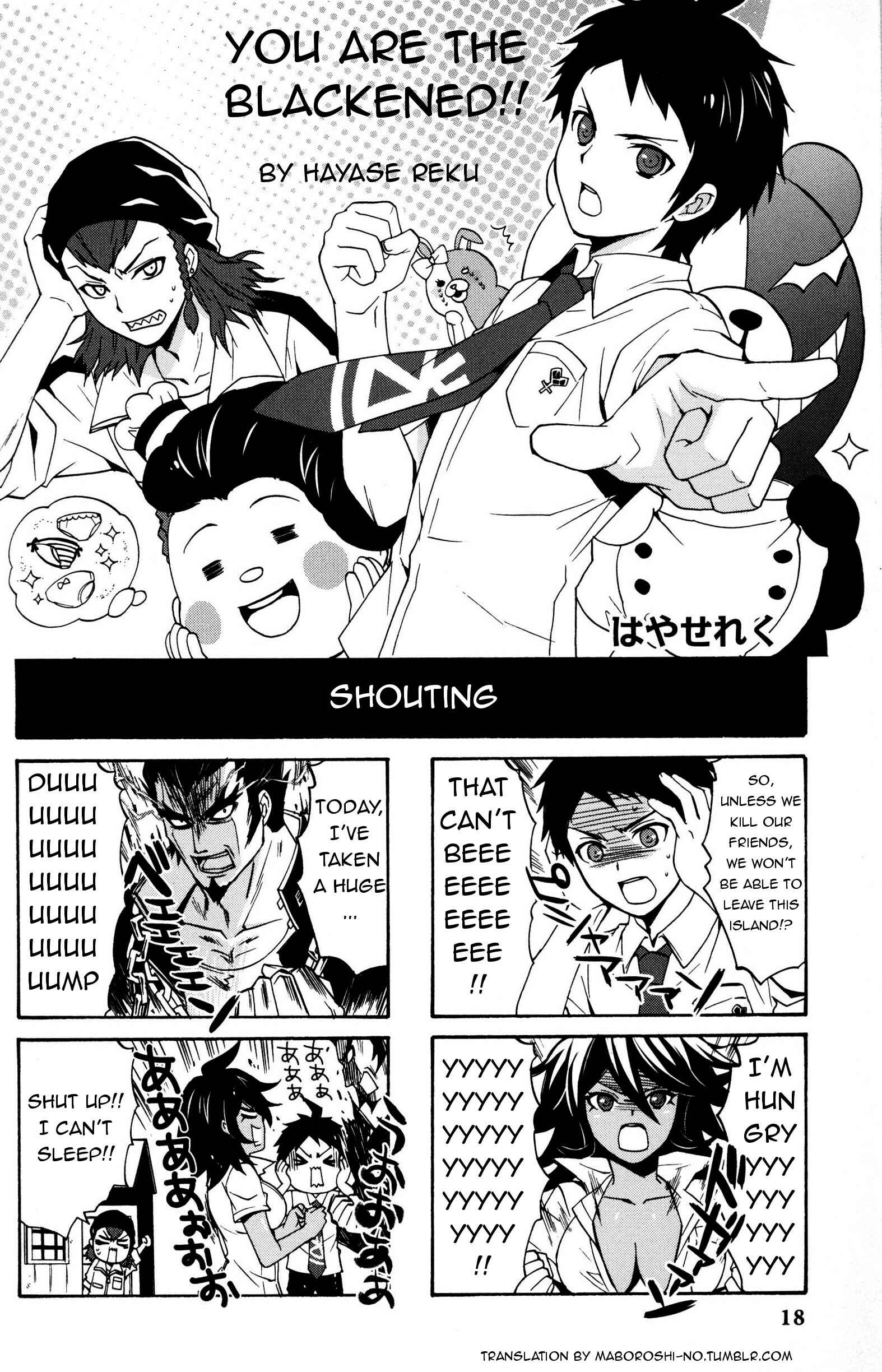 Page 1 Chapter 3 Super Danganronpa 2: Goodbye Despair Academy 4-koma Kings