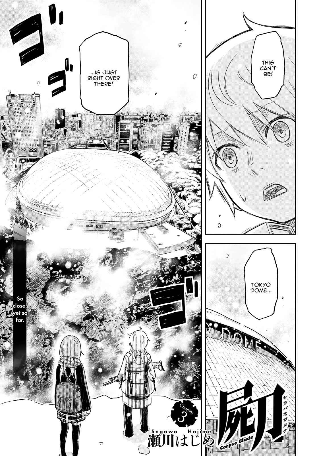 Page 1 Chapter 3 Shikabane-Gatana