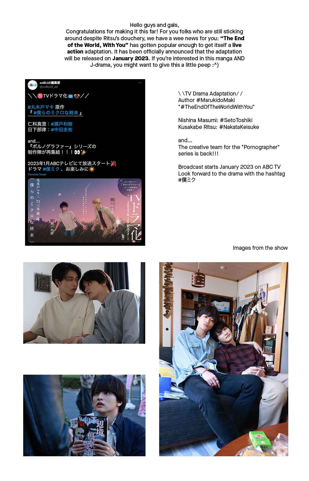 Page 36 Chapter 8 The End of the World, With You