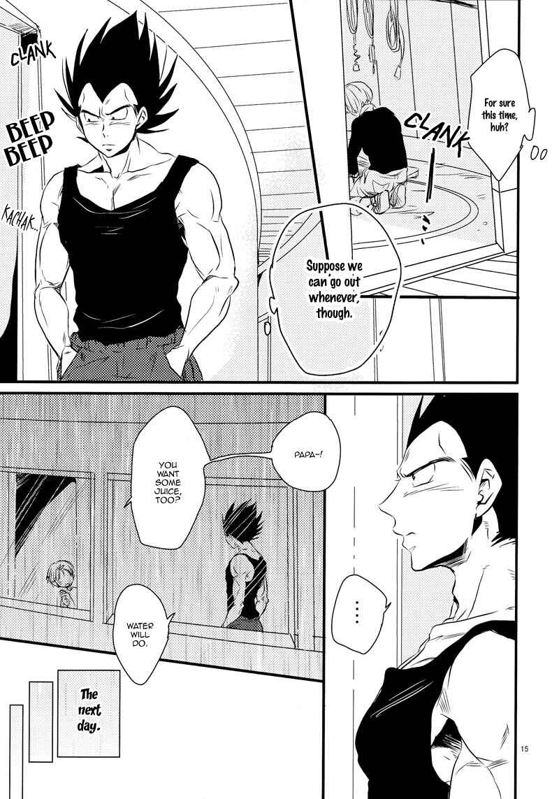 Page 15 Chapter Unknown_41af Dragon Ball Z - Lets hope for a sunny day (Doujinshi)