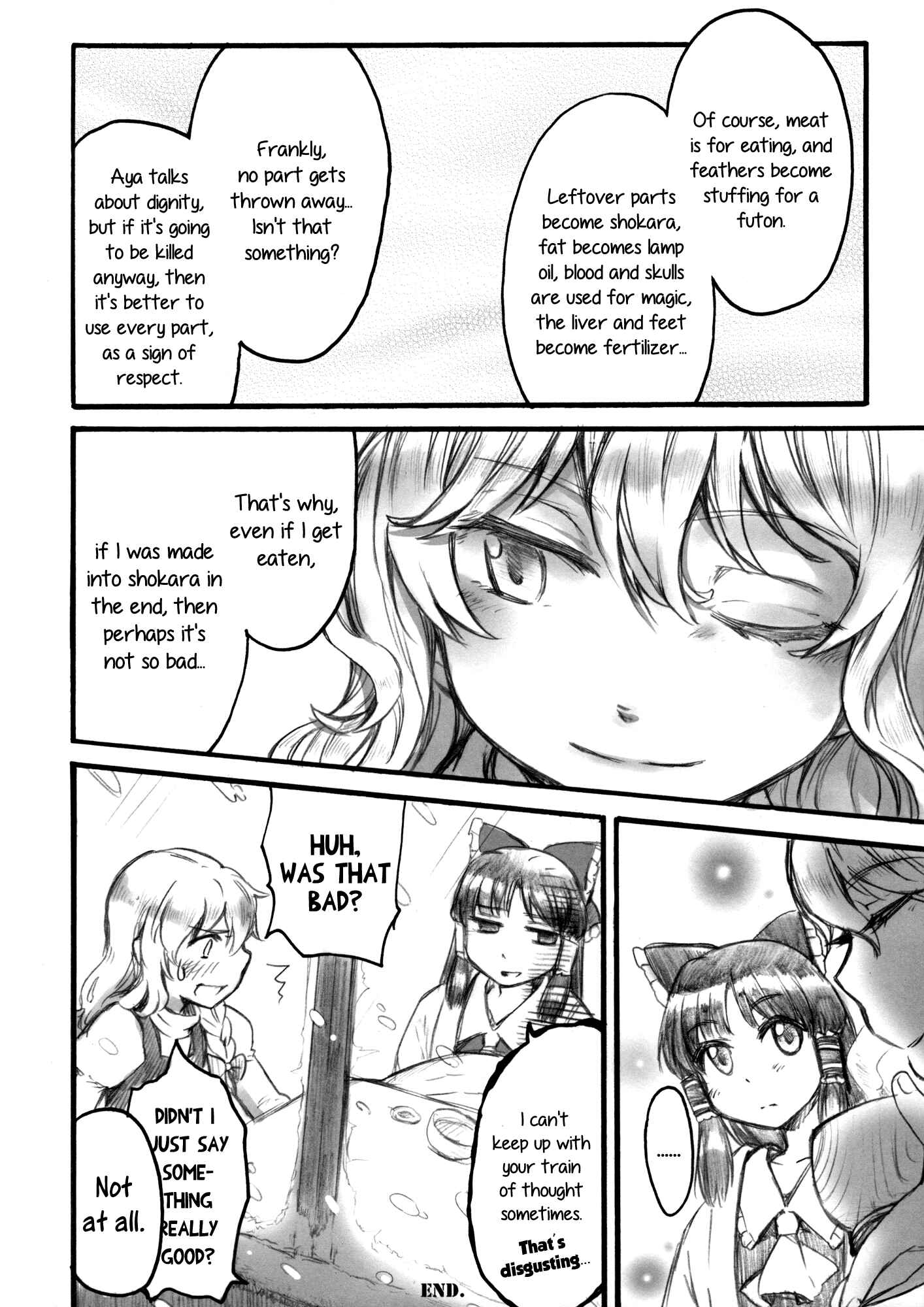 Page 6 Chapter 3 Touhou - Shoujo-tachi no Spécialités - Spécialités Filles (Doujinshi)