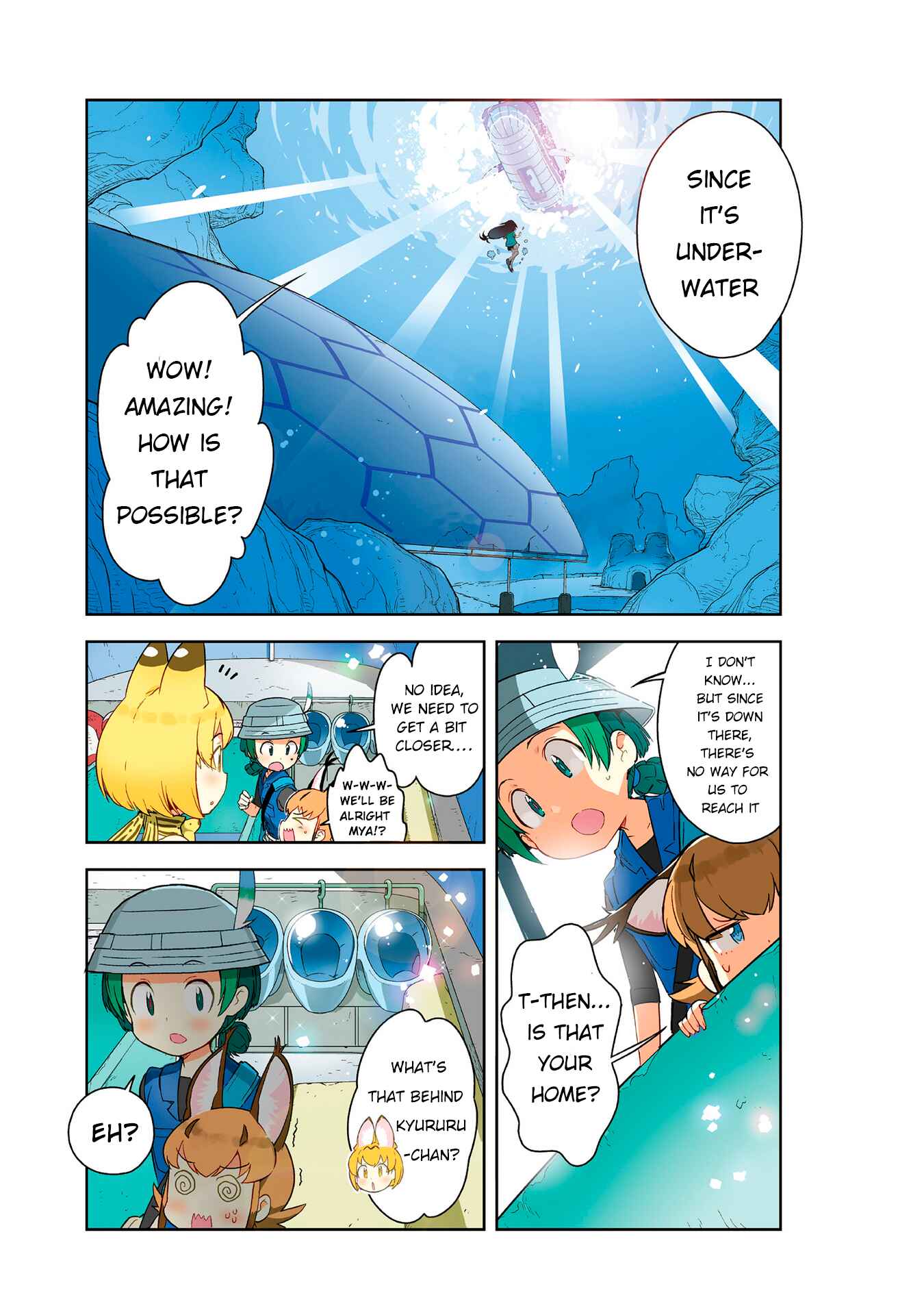 Page 1 Chapter 5 Kemono Friends 2