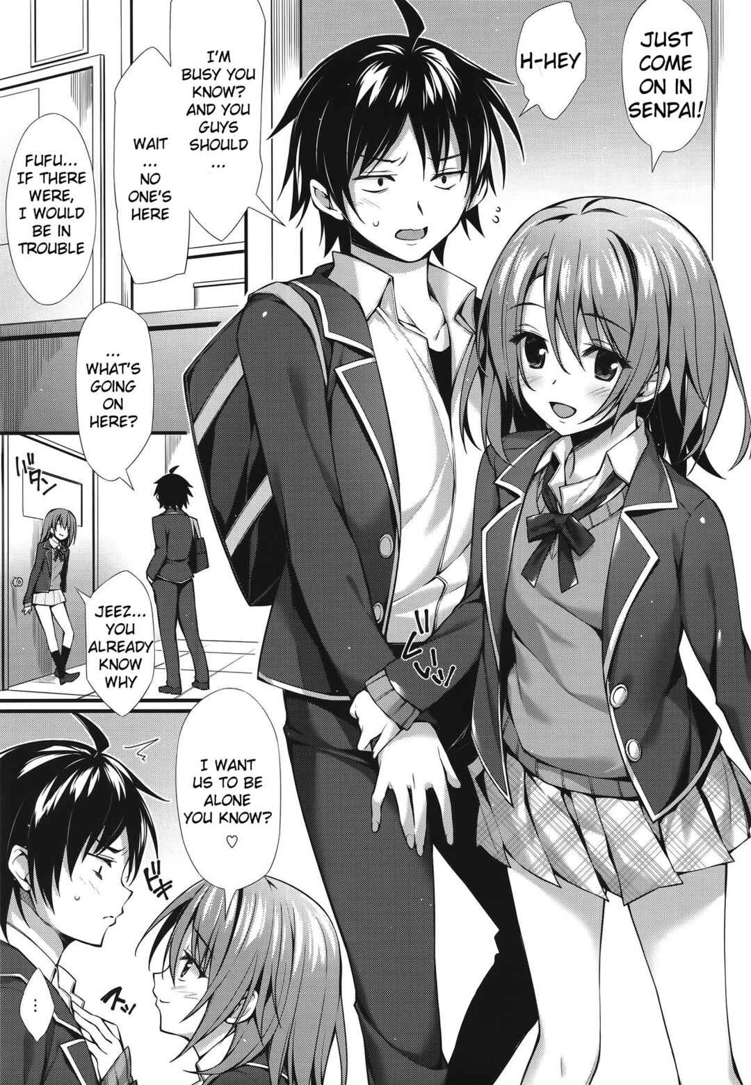 Page 3 Chapter Unknown_aa30 Yahari Ore no Seishun Love Come wa Machigatteiru. - Atashi no Daisuki na Senpai♥ (Doujinshi)