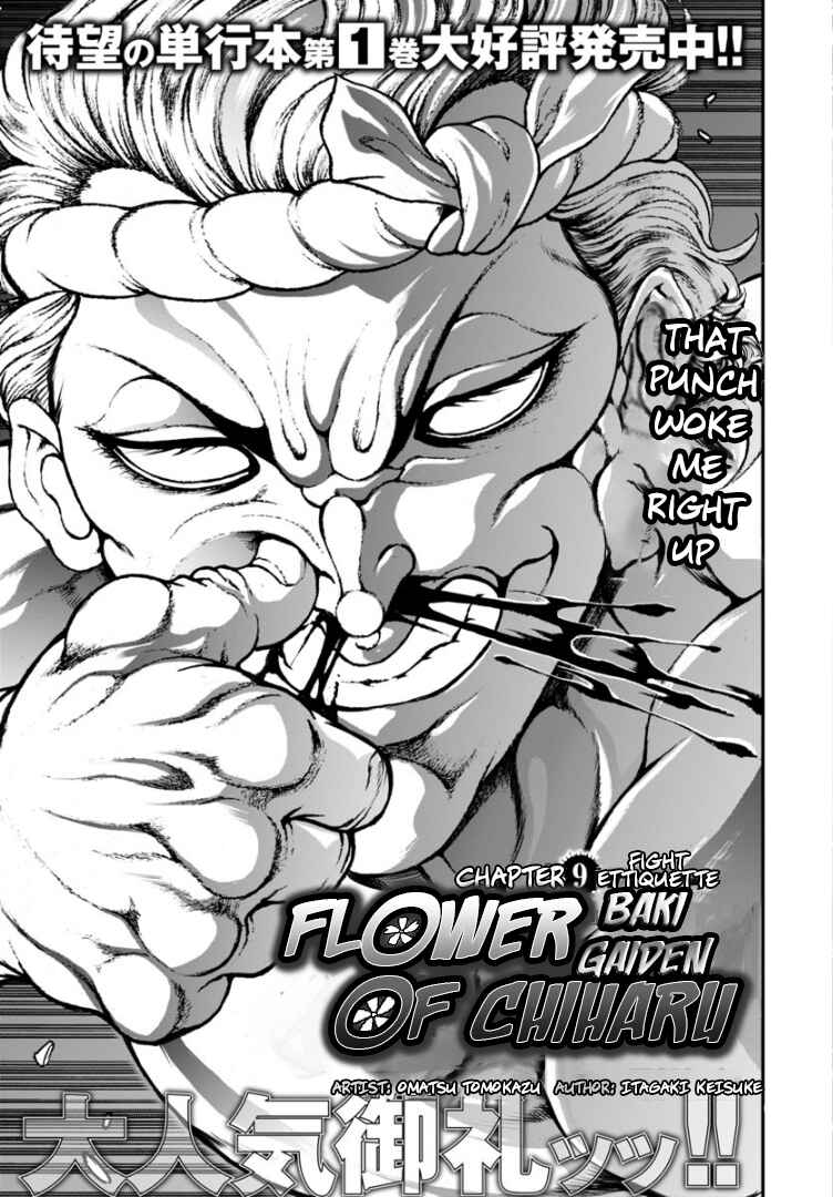 Page 1 Chapter 9 Baki Gaiden: Hana no Chiharu
