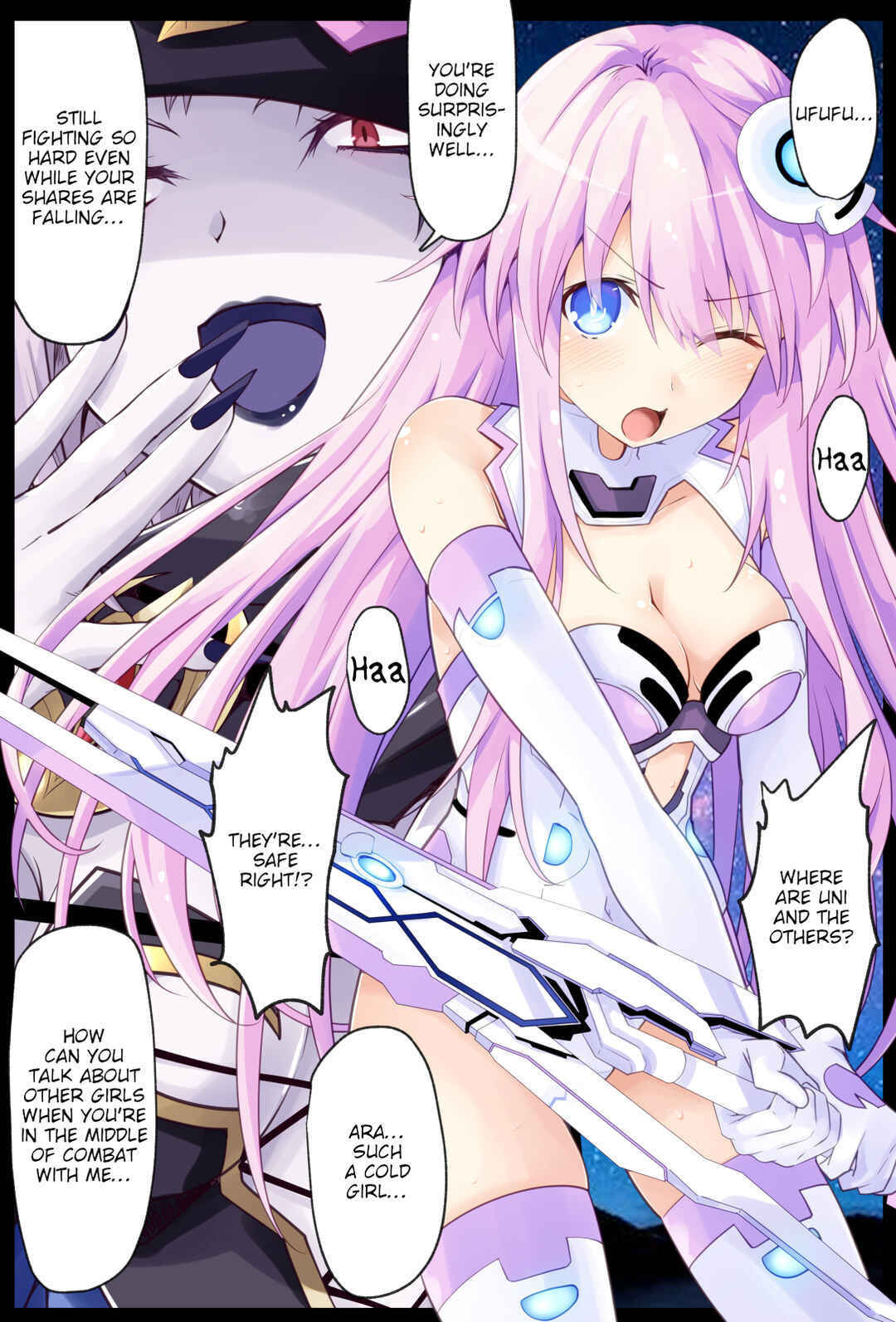 Page 2 Chapter Unknown_06ea Hyperdimension Neptunia - Chou Sisters Hon DarkSide ver. (Doujinshi)
