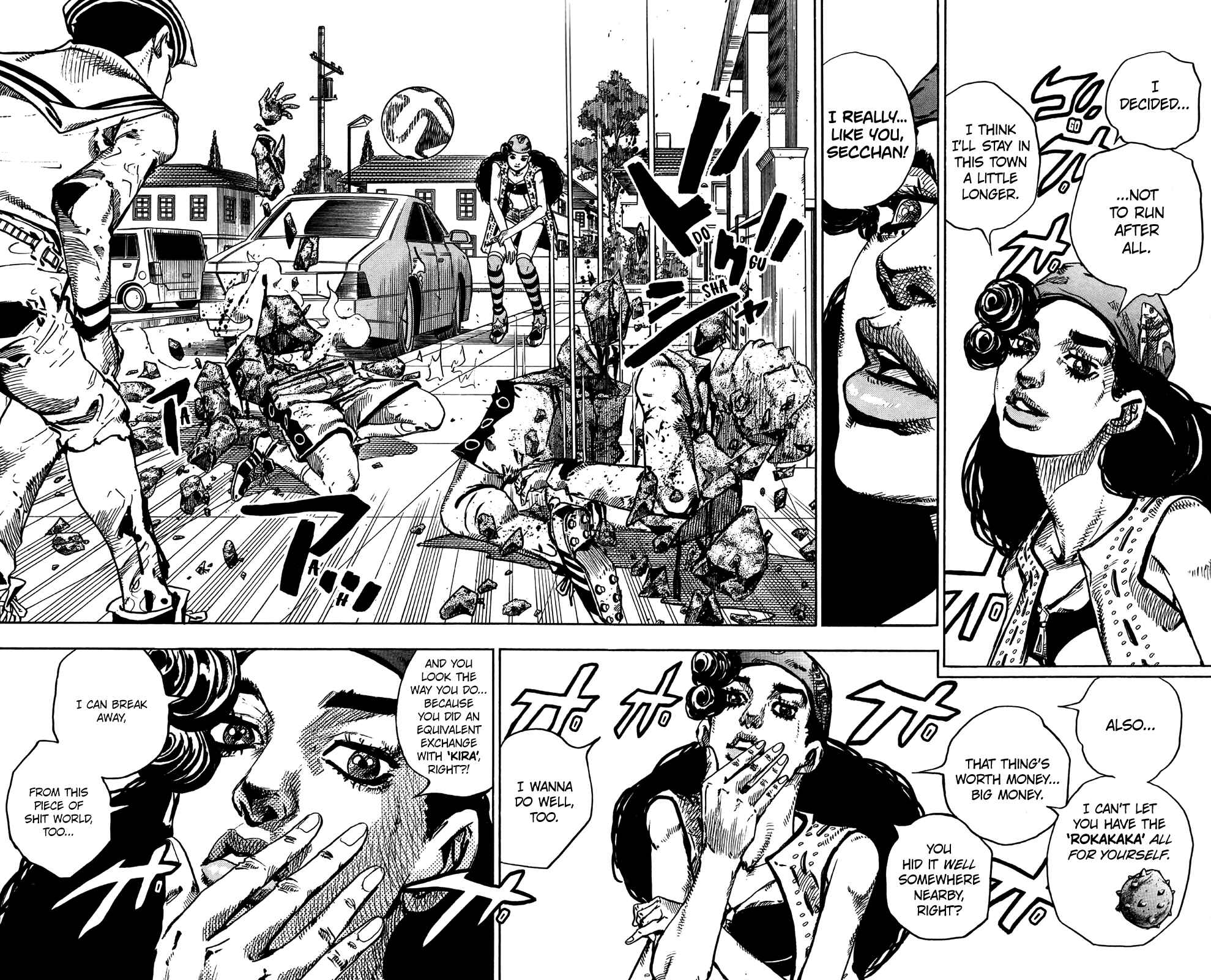 Page 35 Chapter 46 JoJos Bizarre Adventure Part 8 - JoJolion
