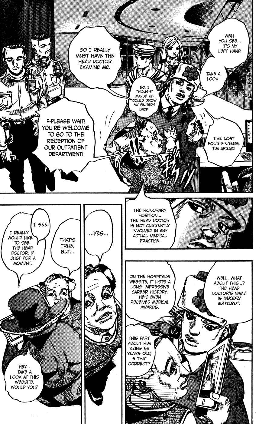 Page 9 Chapter 84 JoJos Bizarre Adventure Part 8 - JoJolion