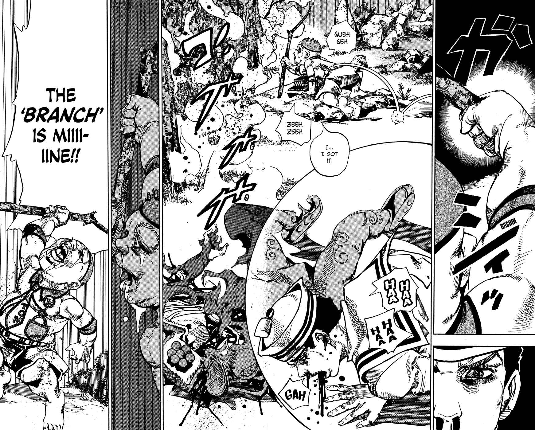 Page 35 Chapter 75 JoJos Bizarre Adventure Part 8 - JoJolion